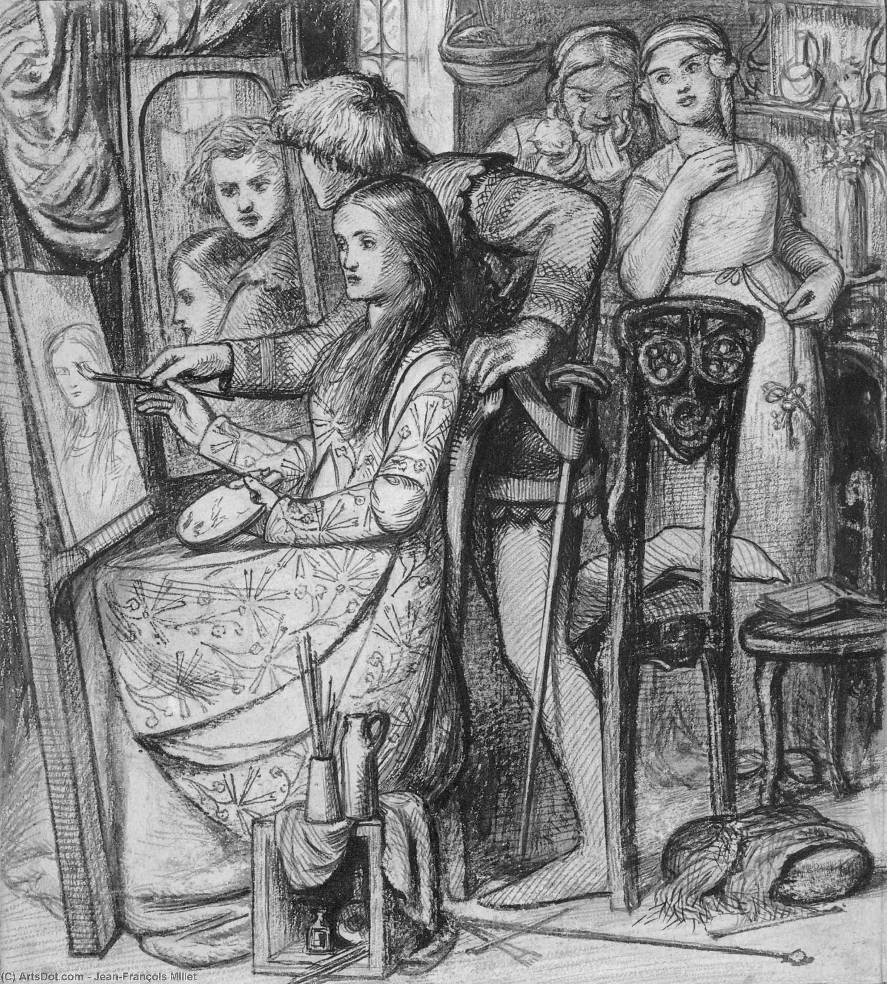 Die Karte — Jean-françois Millet