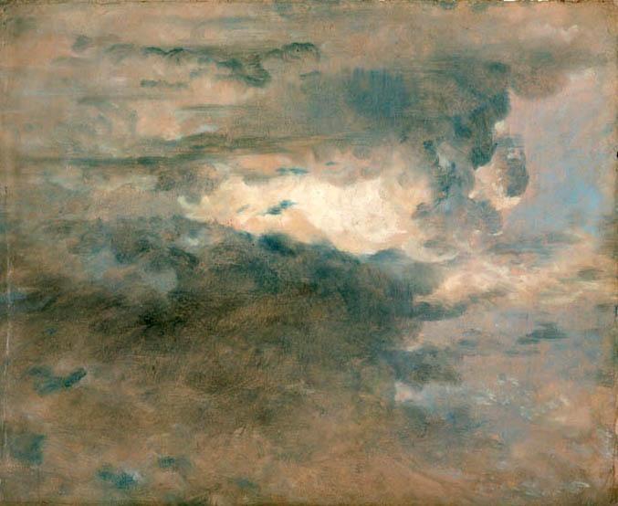 Clouds Study - Evening — John Constable
