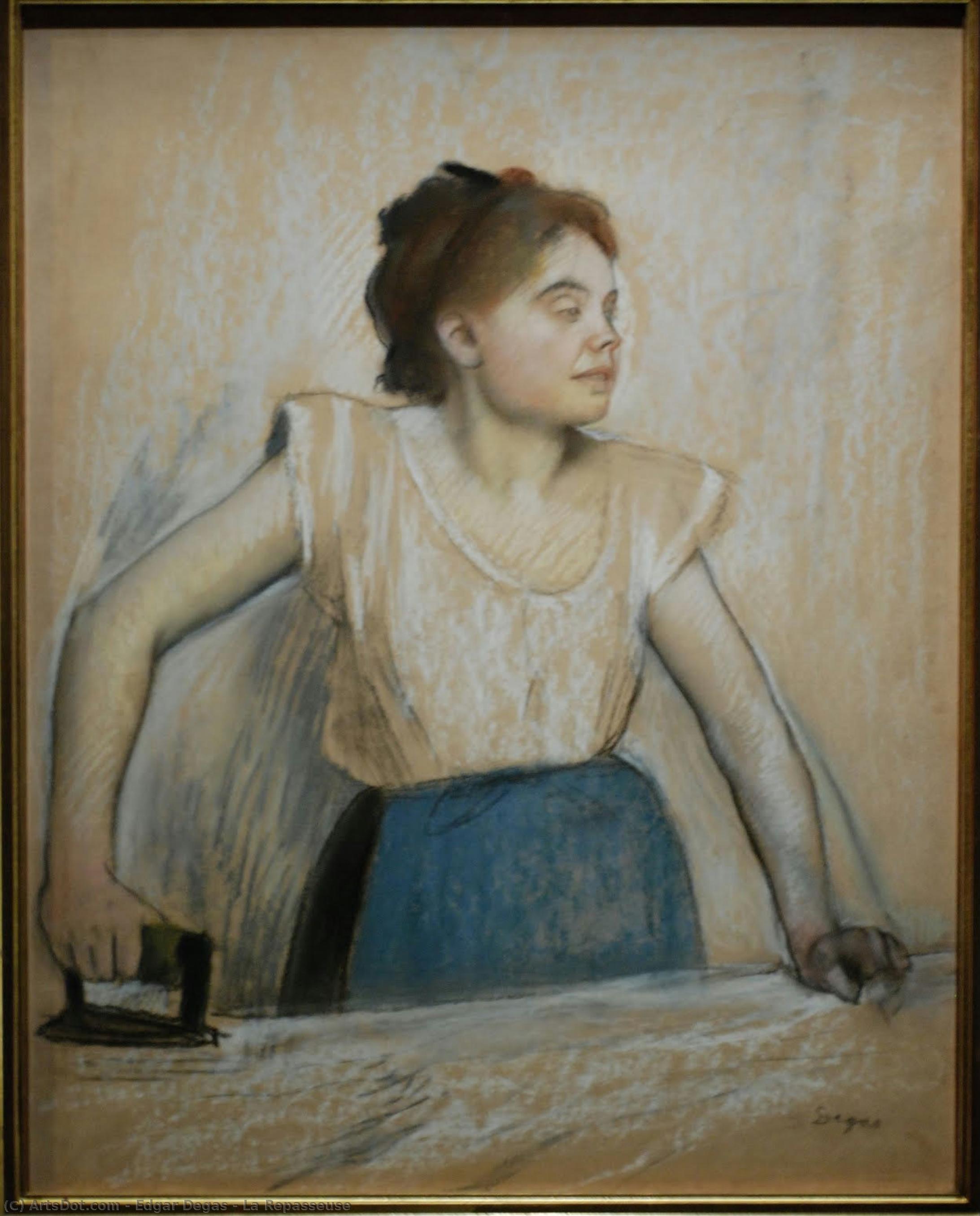 Die Büglerin — Hilaire-germain-edgar Degas