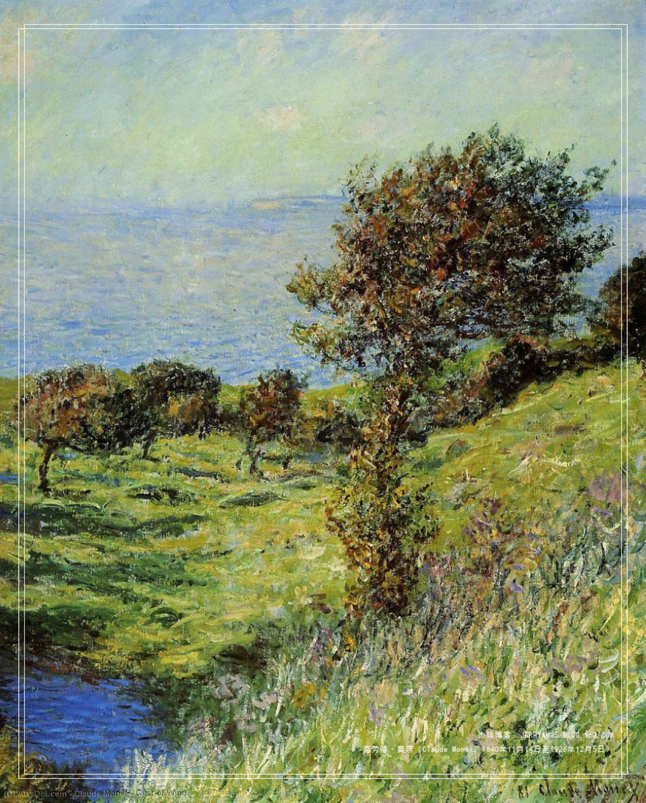 Windstoß — Claude Monet