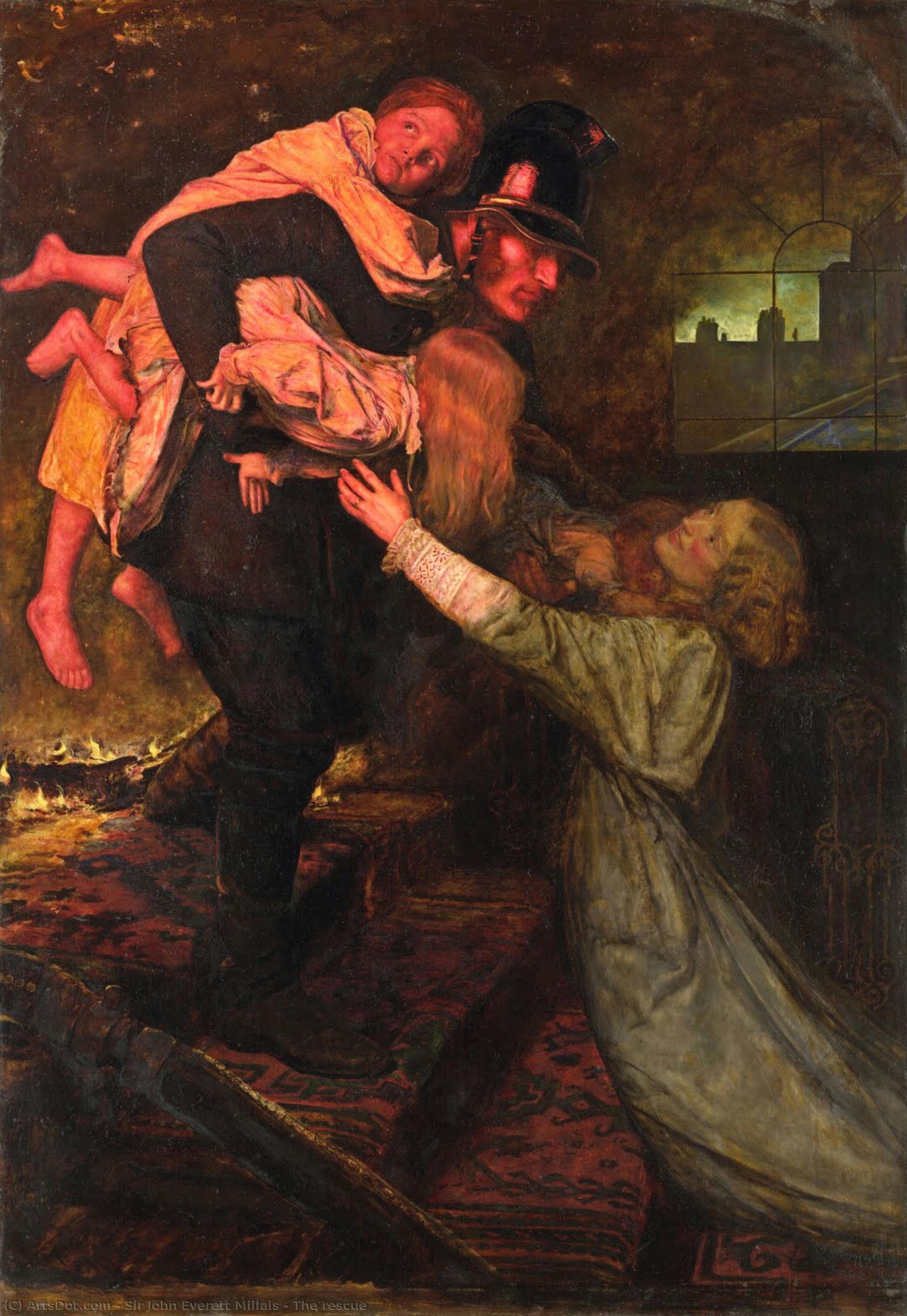 Il Salvataggio — Sir John Everett Millais