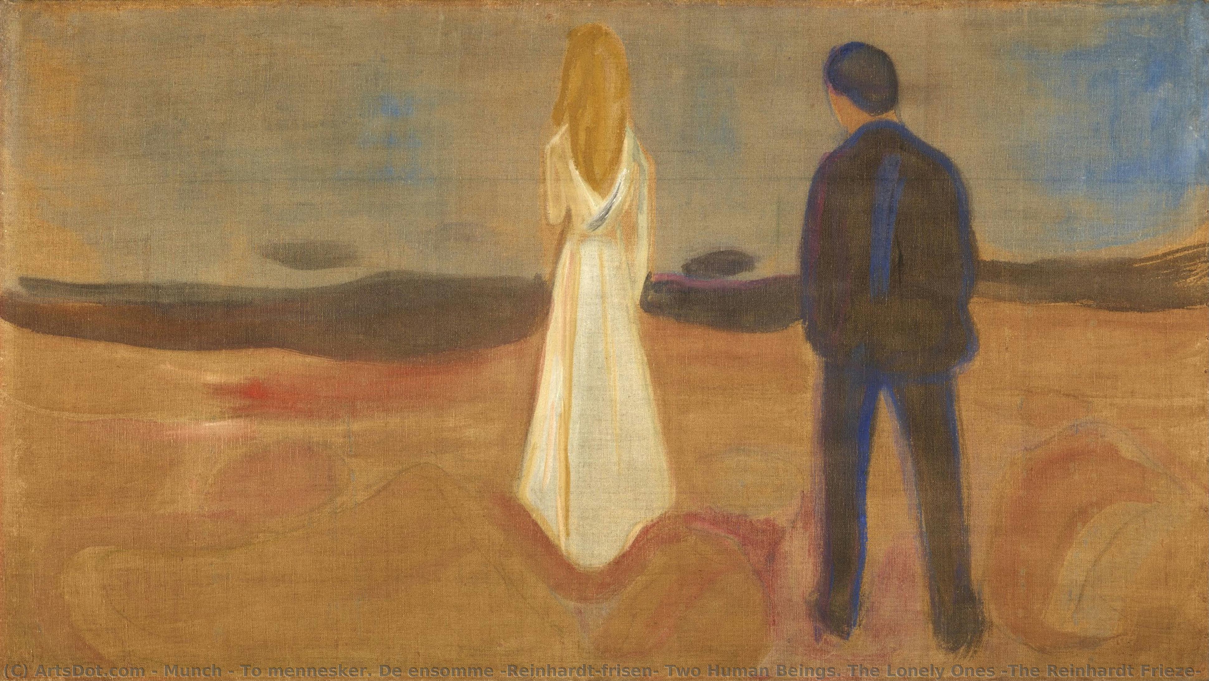 Due Uomini. Gli Soli (la Frisia Di Reinhardt) — Edvard Munch