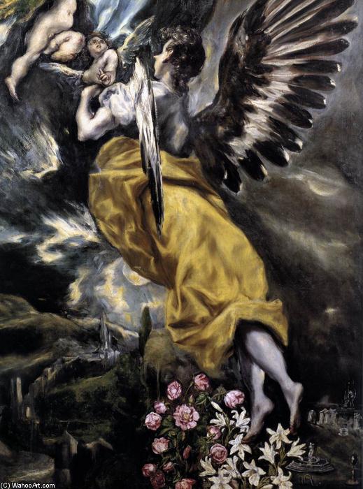 Den Hellige Maria Med Nåde — El Greco