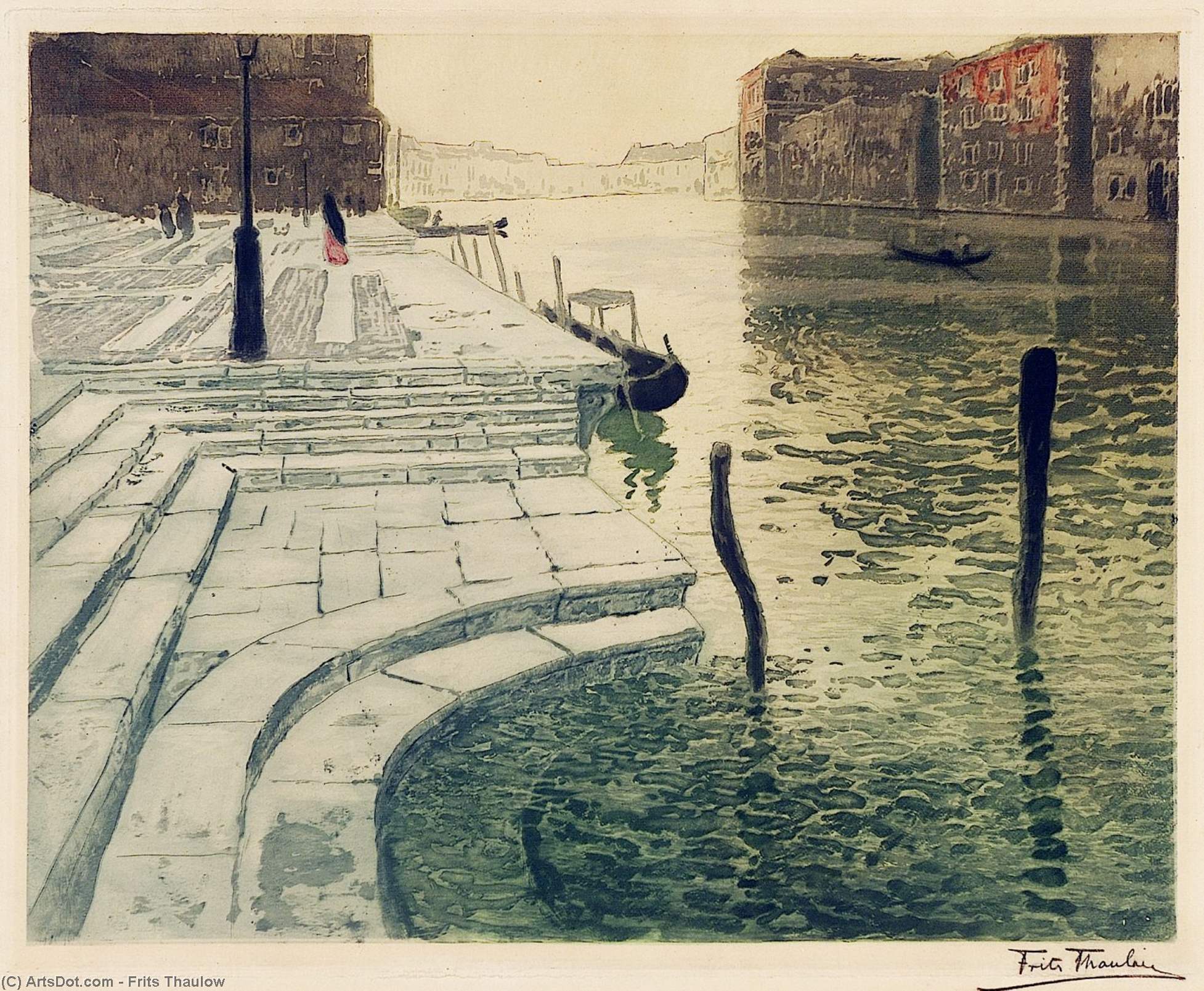 Marble Steps — Frits Thaulow