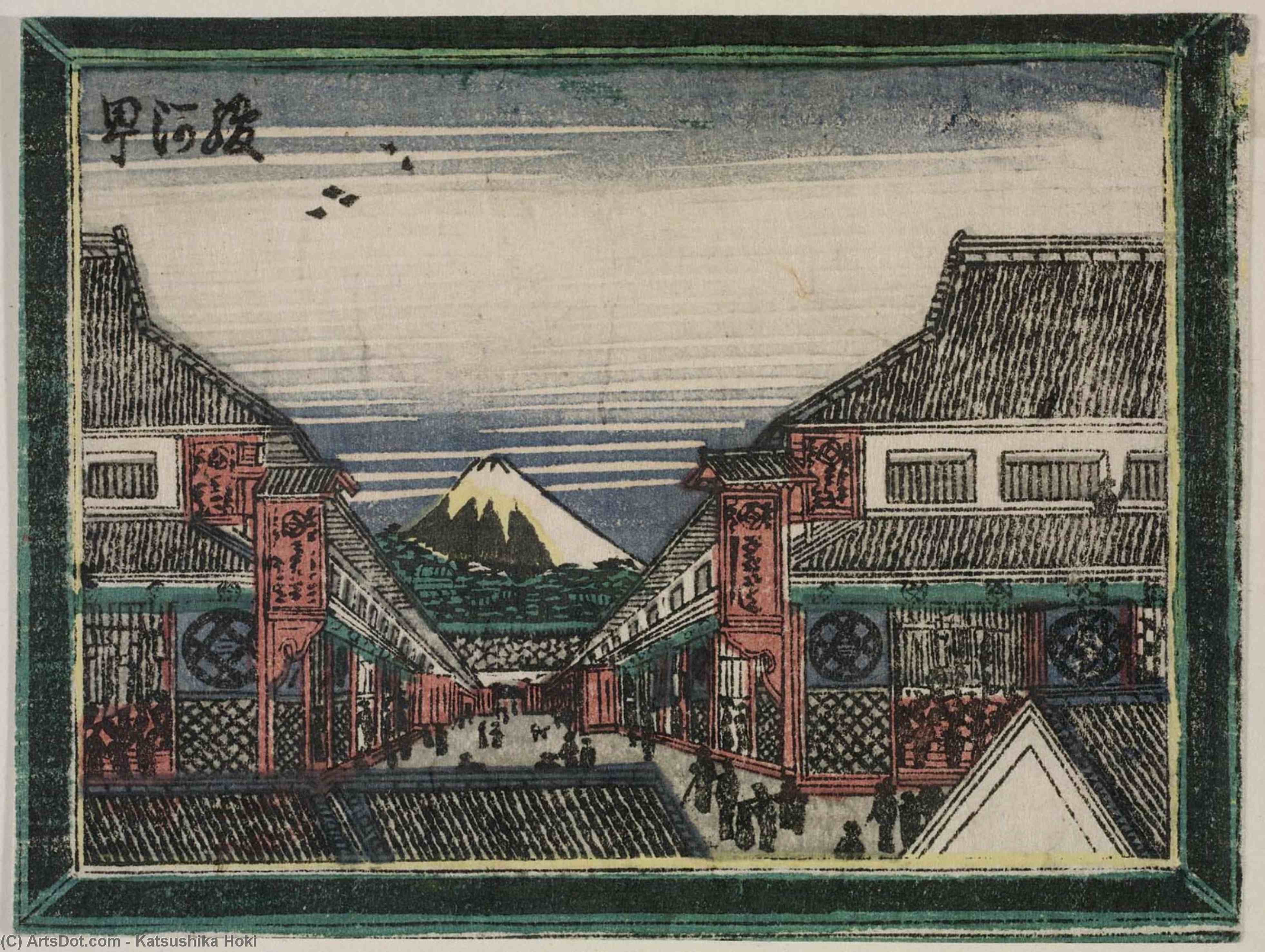 Suruga-čô — Hokusai Kacušika