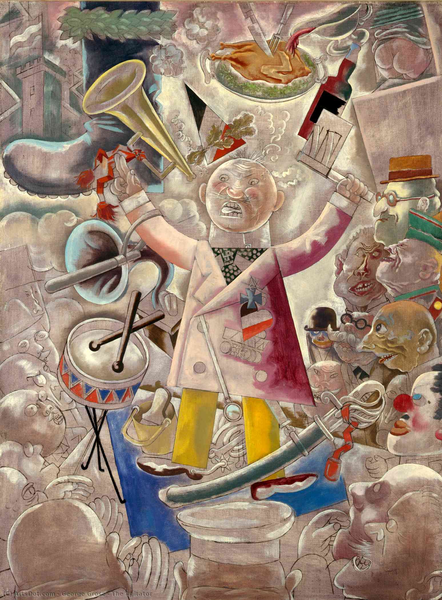 Den Agitator — George Grosz