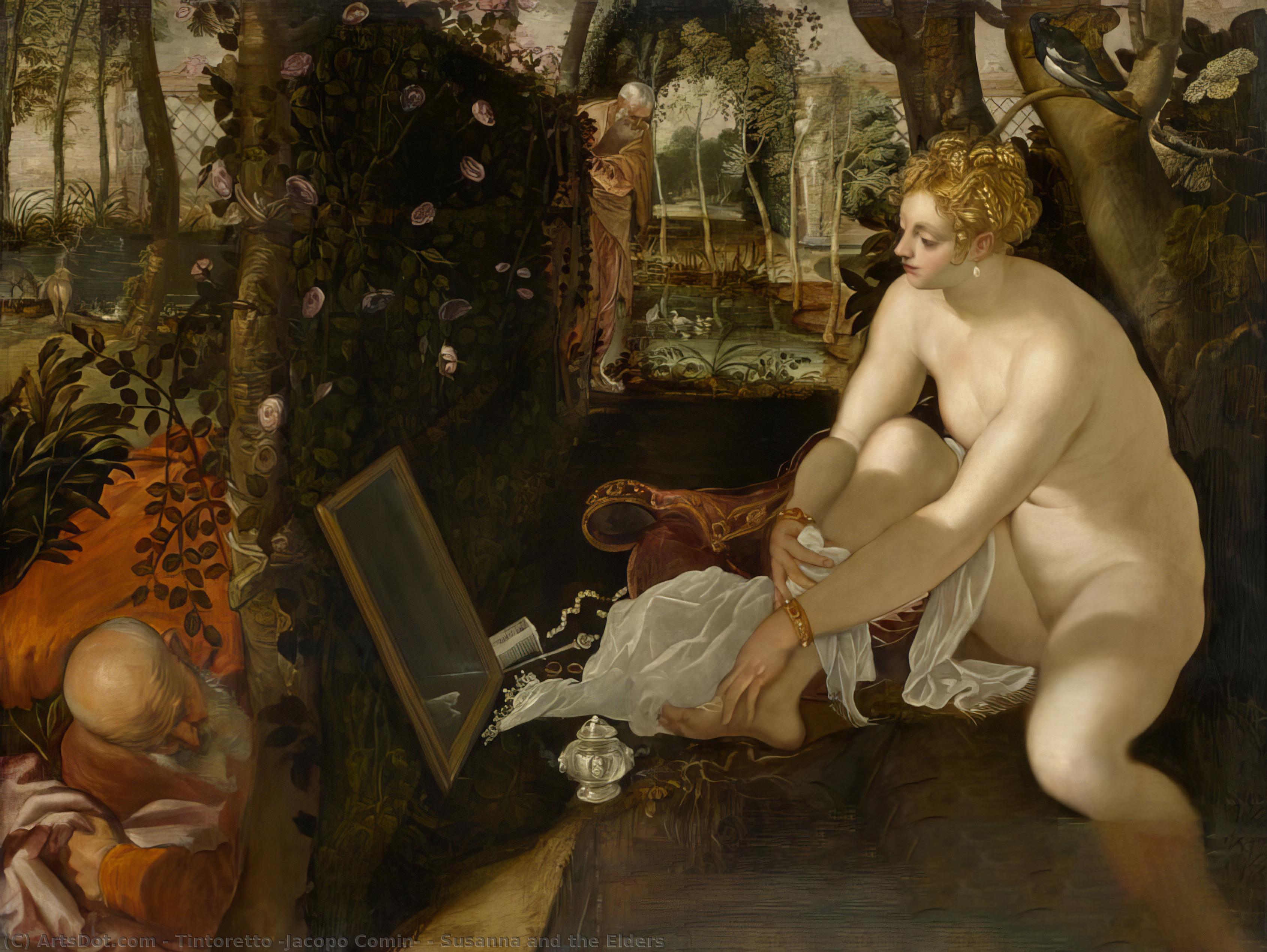 Susanna E Gli Anziani — Jacopo Tintoretto