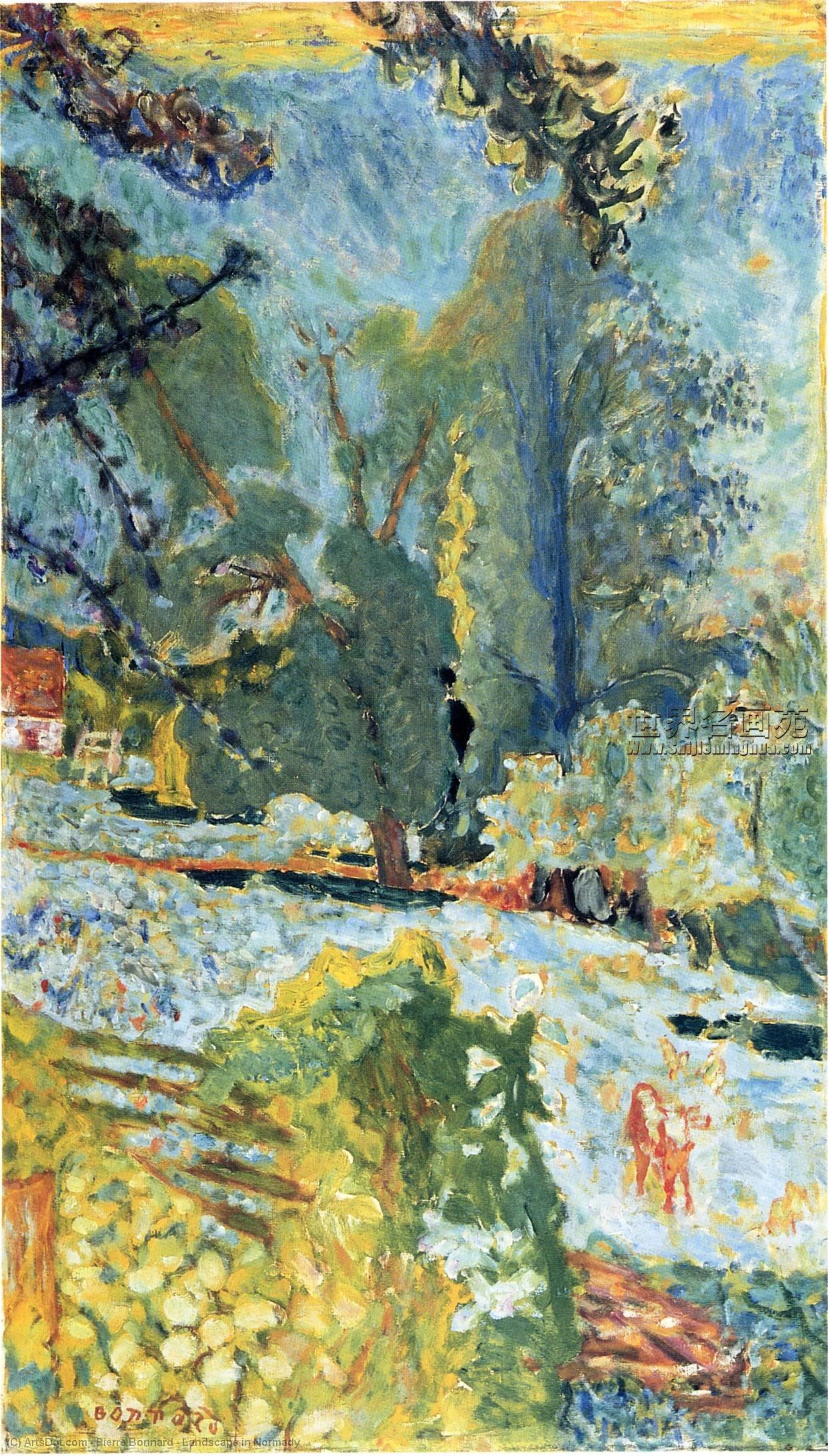 Landscape In Normady — Пијер Боннар