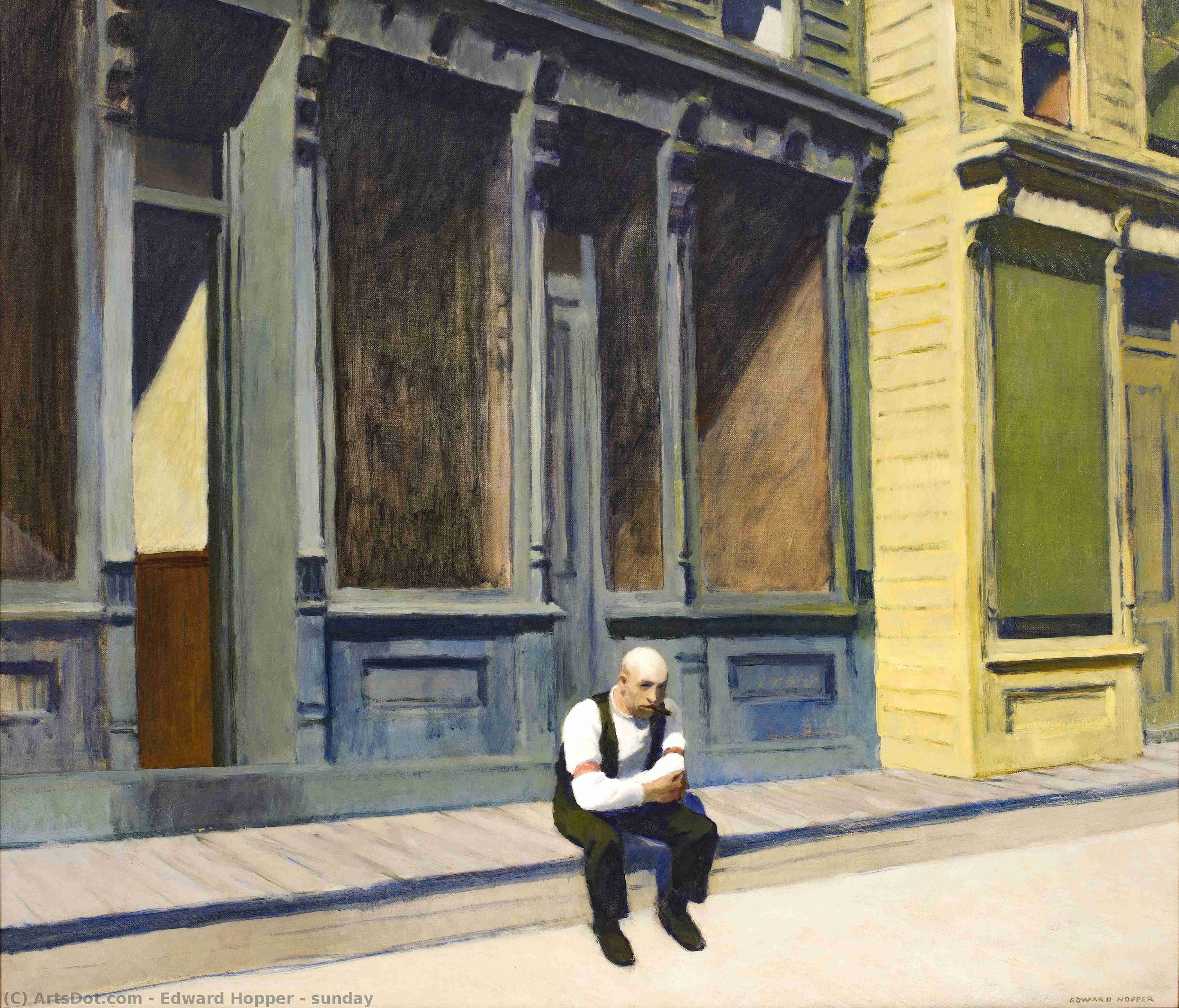 Dimanche — Edward Hopper