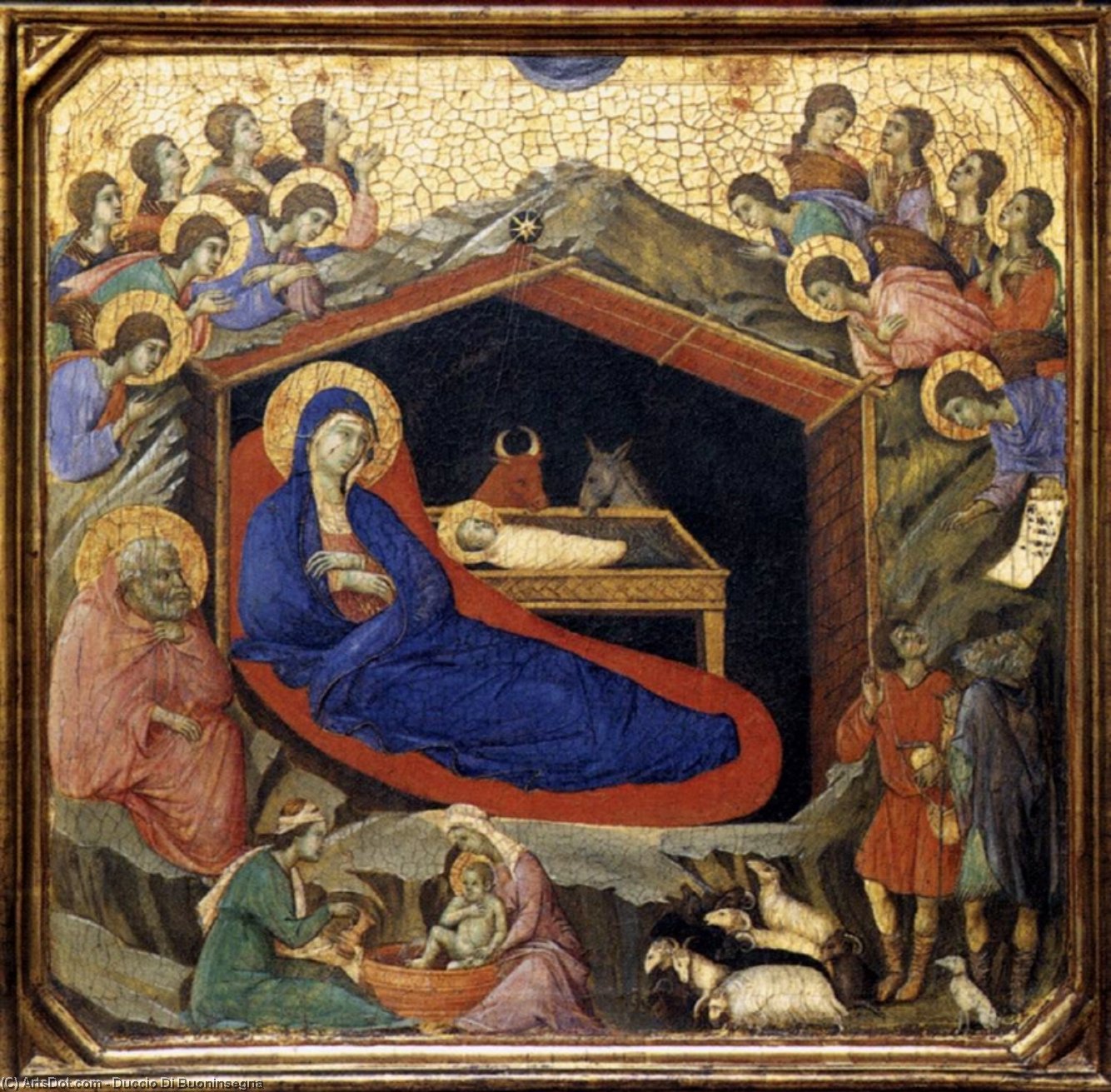 İsa'nın Doğuşu — Duccio