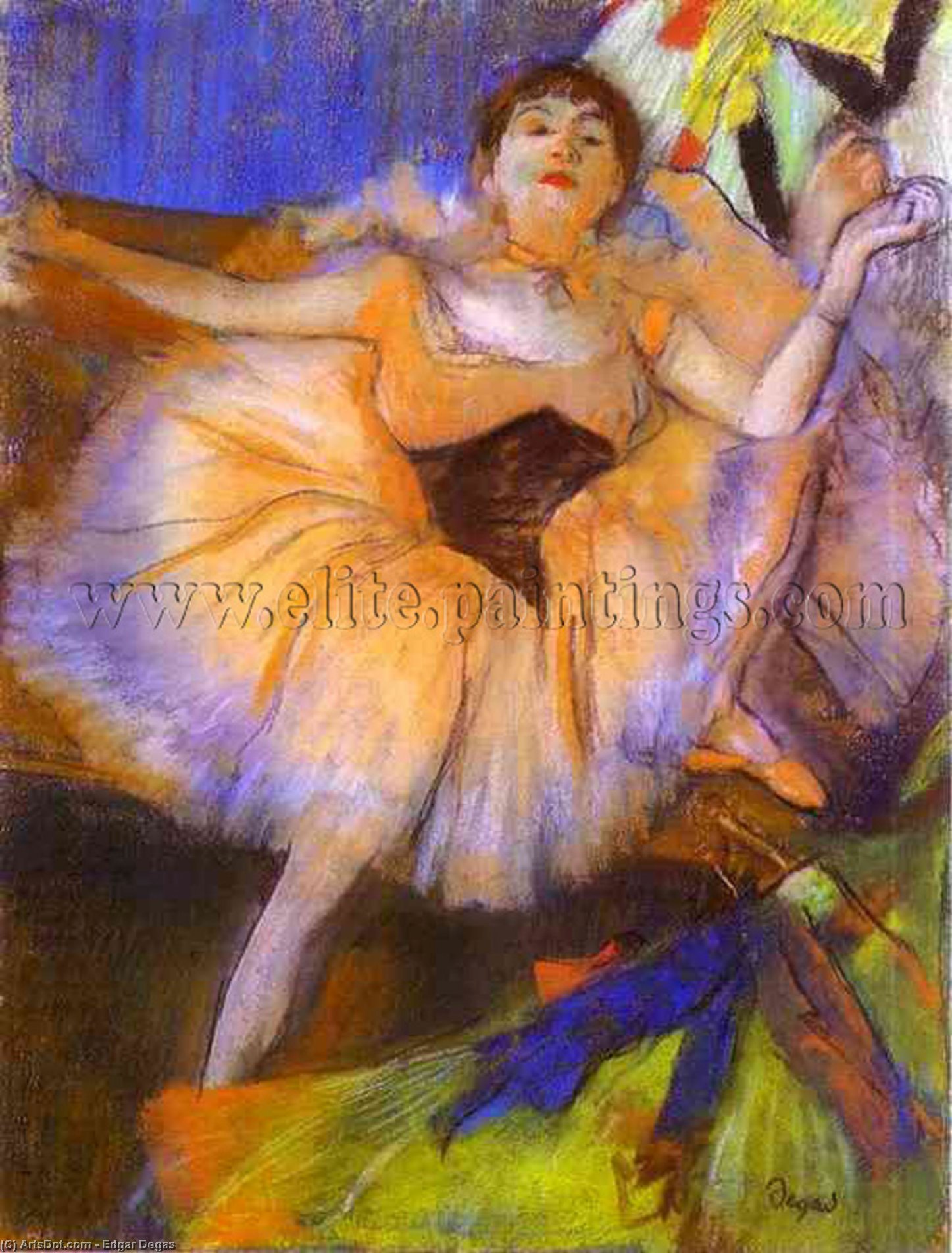Danzatrice Seduta (danseuse Assise) — Hilaire-germain-edgar Degas