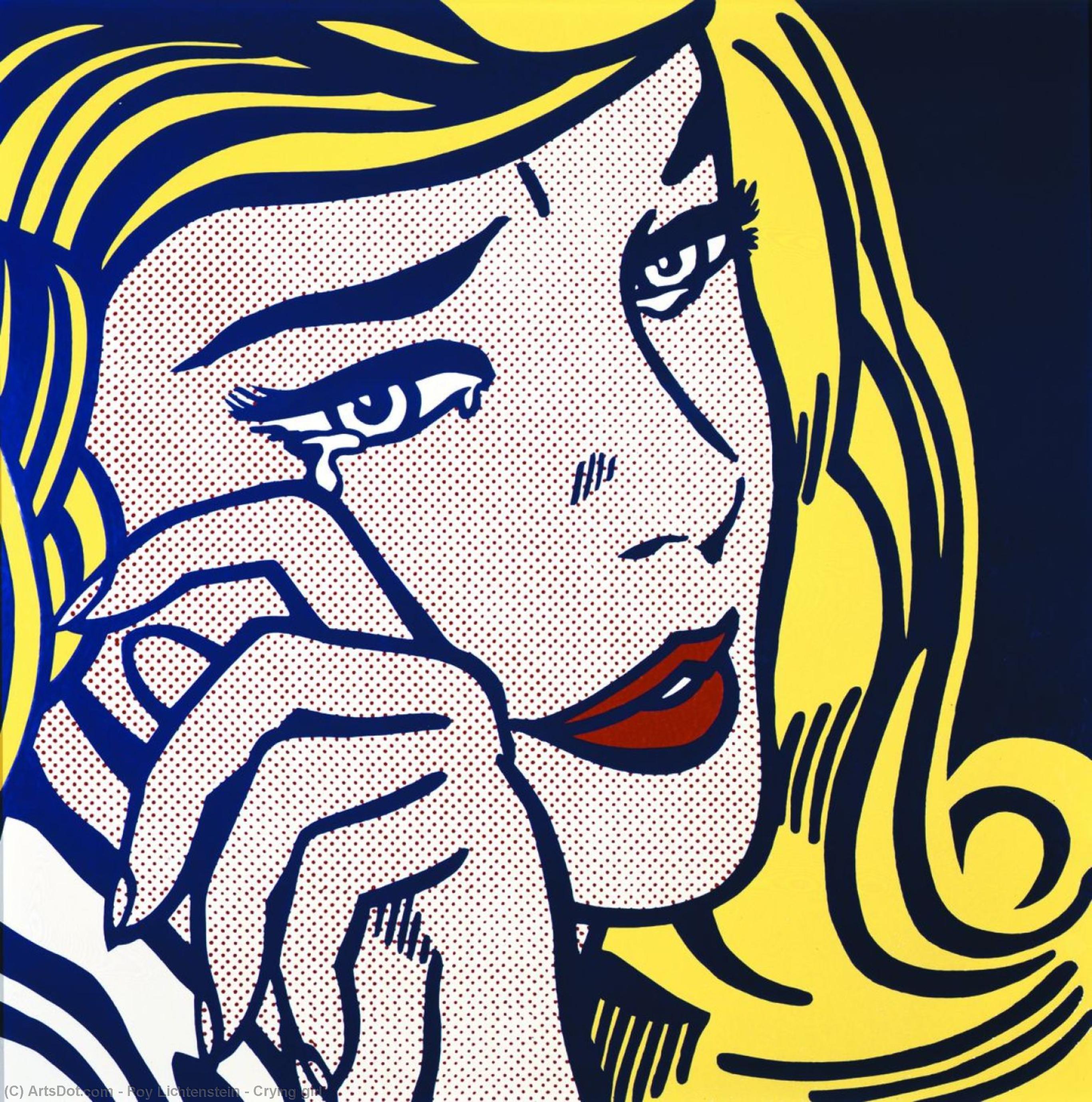 Weinende Mädchen — Roy Lichtenstein