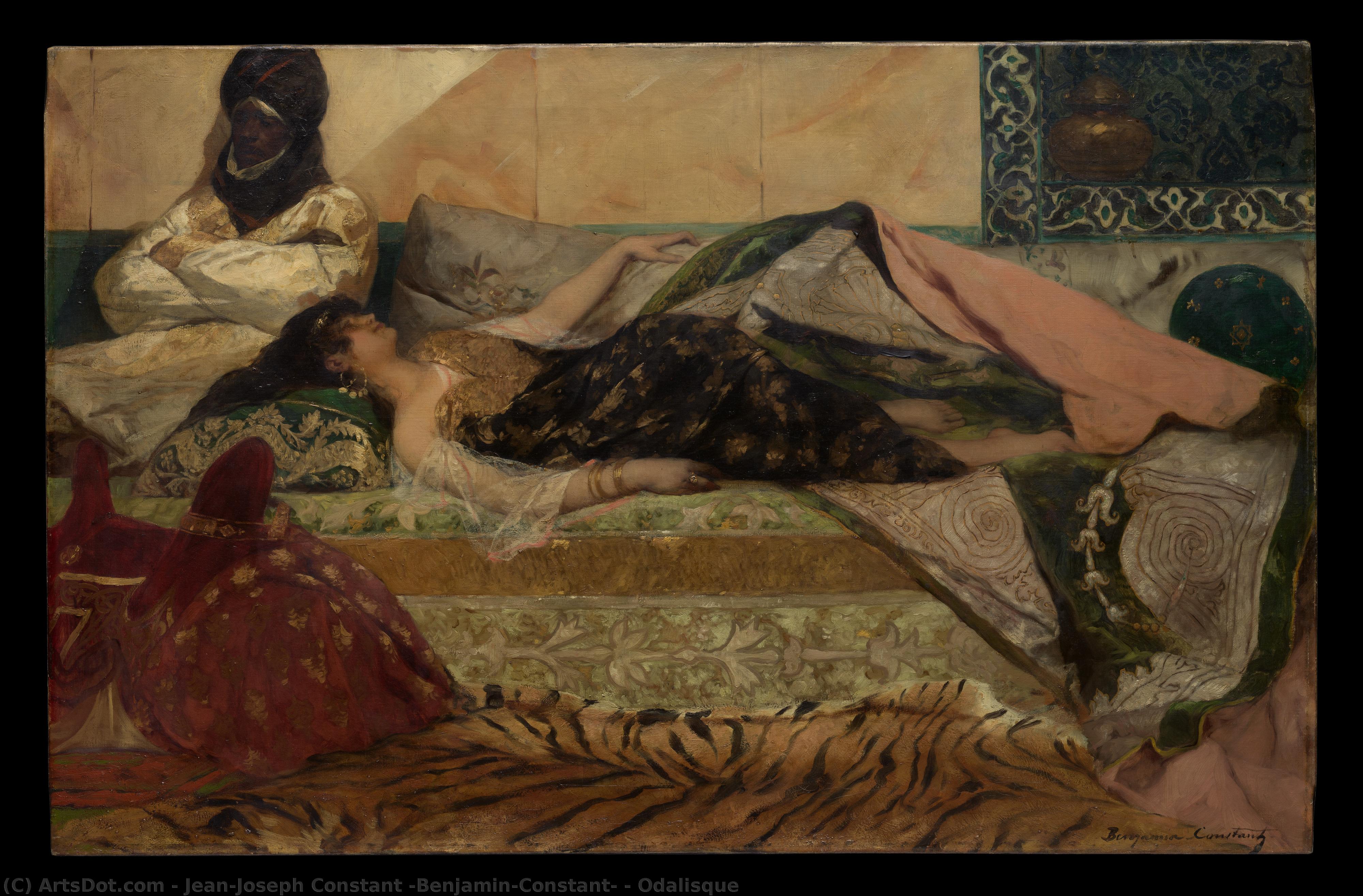 Odalisque — Jean-joseph Benjamin-constant