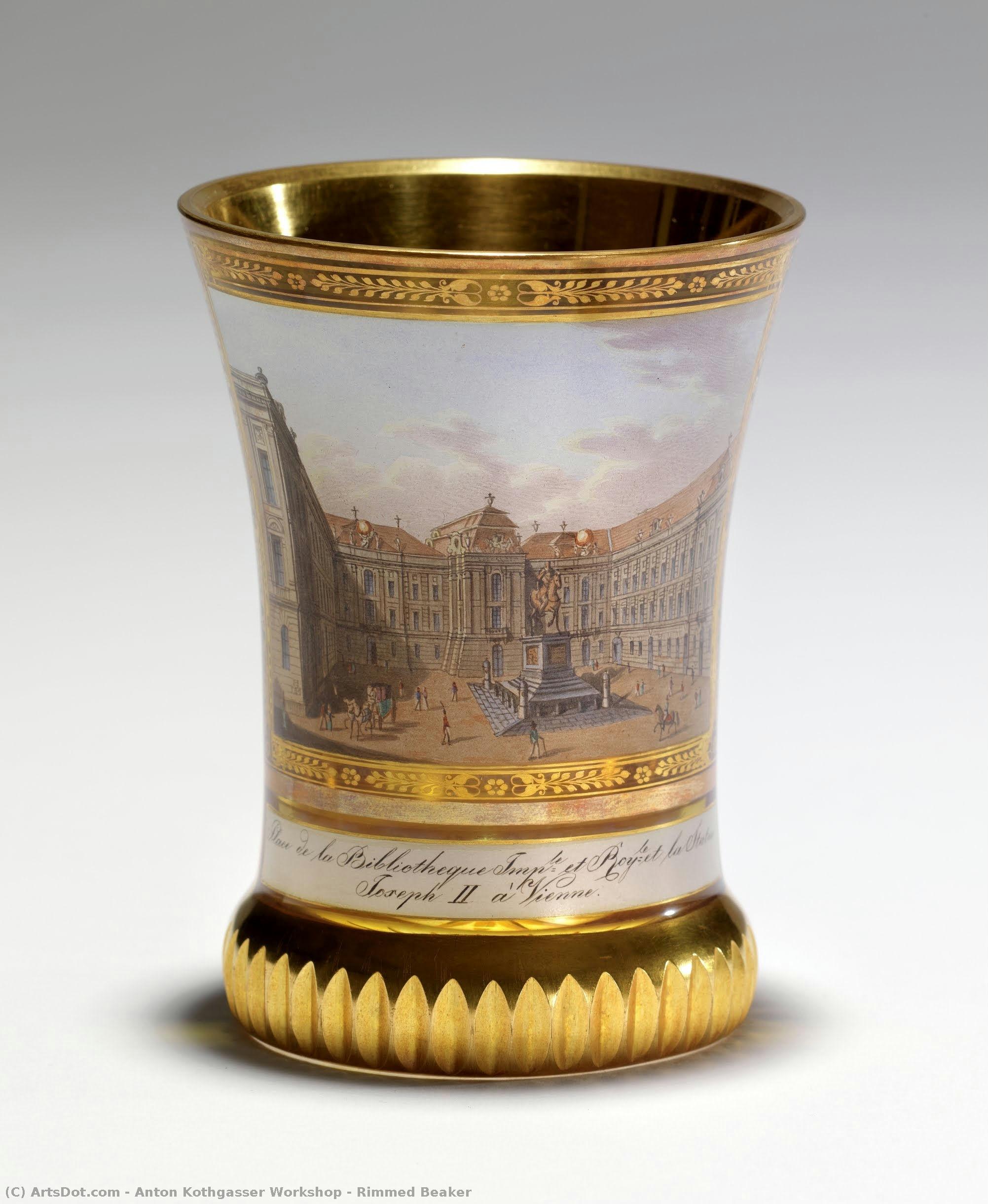 Rimmed Beaker — Anton Kothgasser Workshop