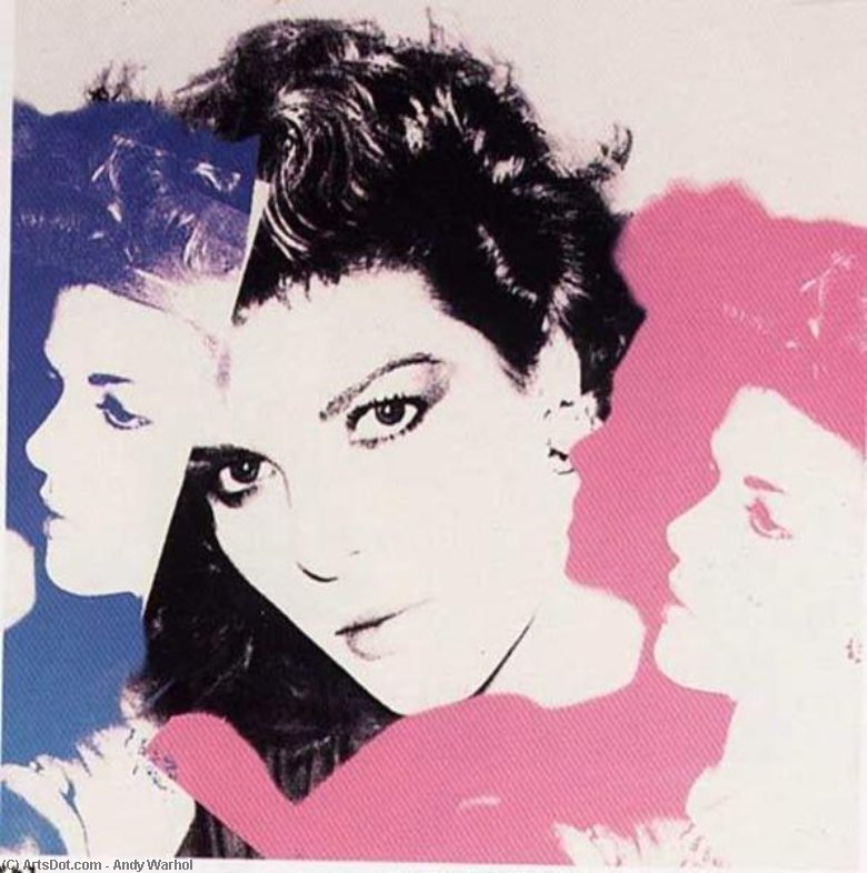 Principessa Carolina Di Monaco — Andy Warhol