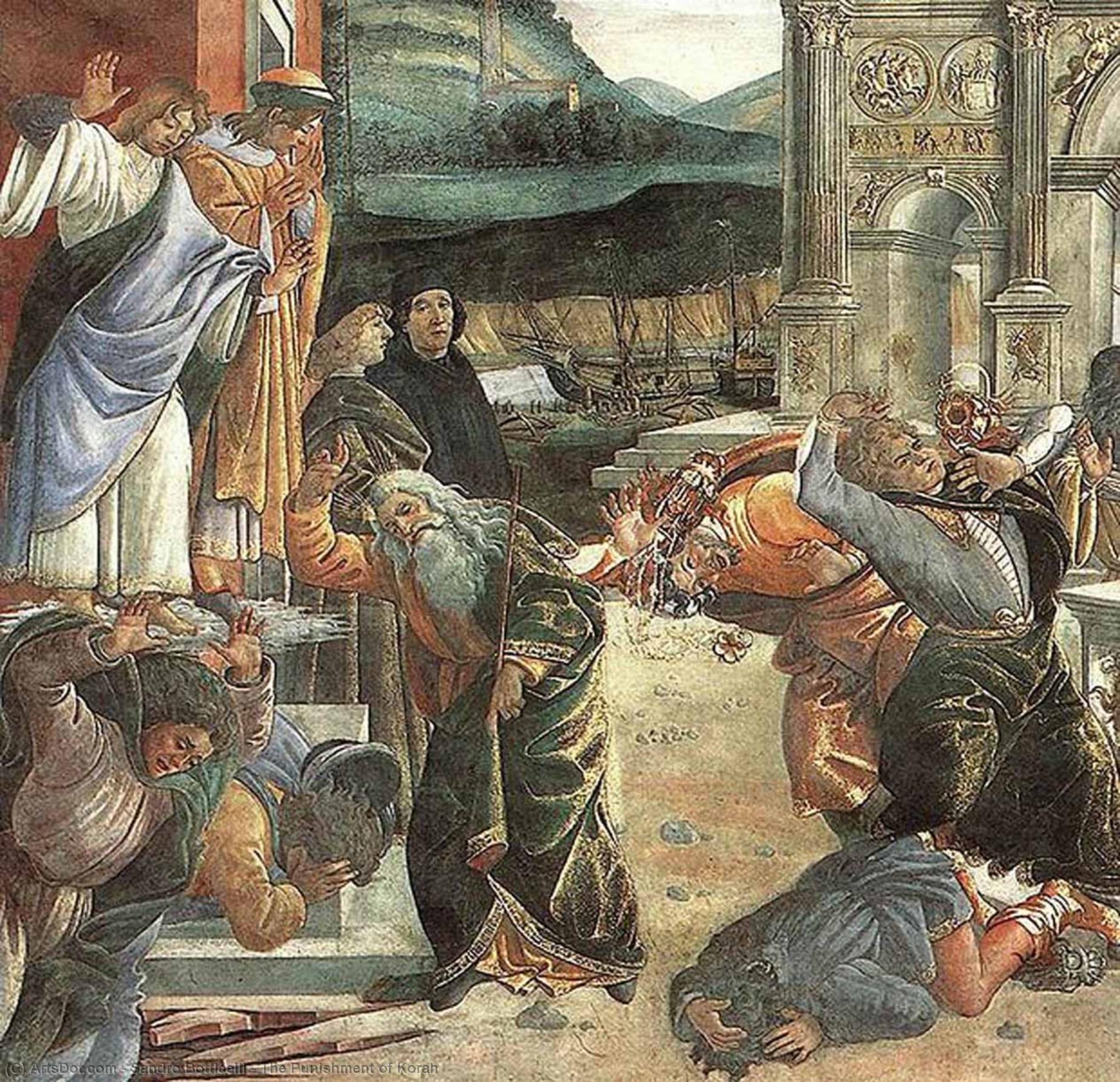 La Punizione Di Kore — Sandro Botticelli