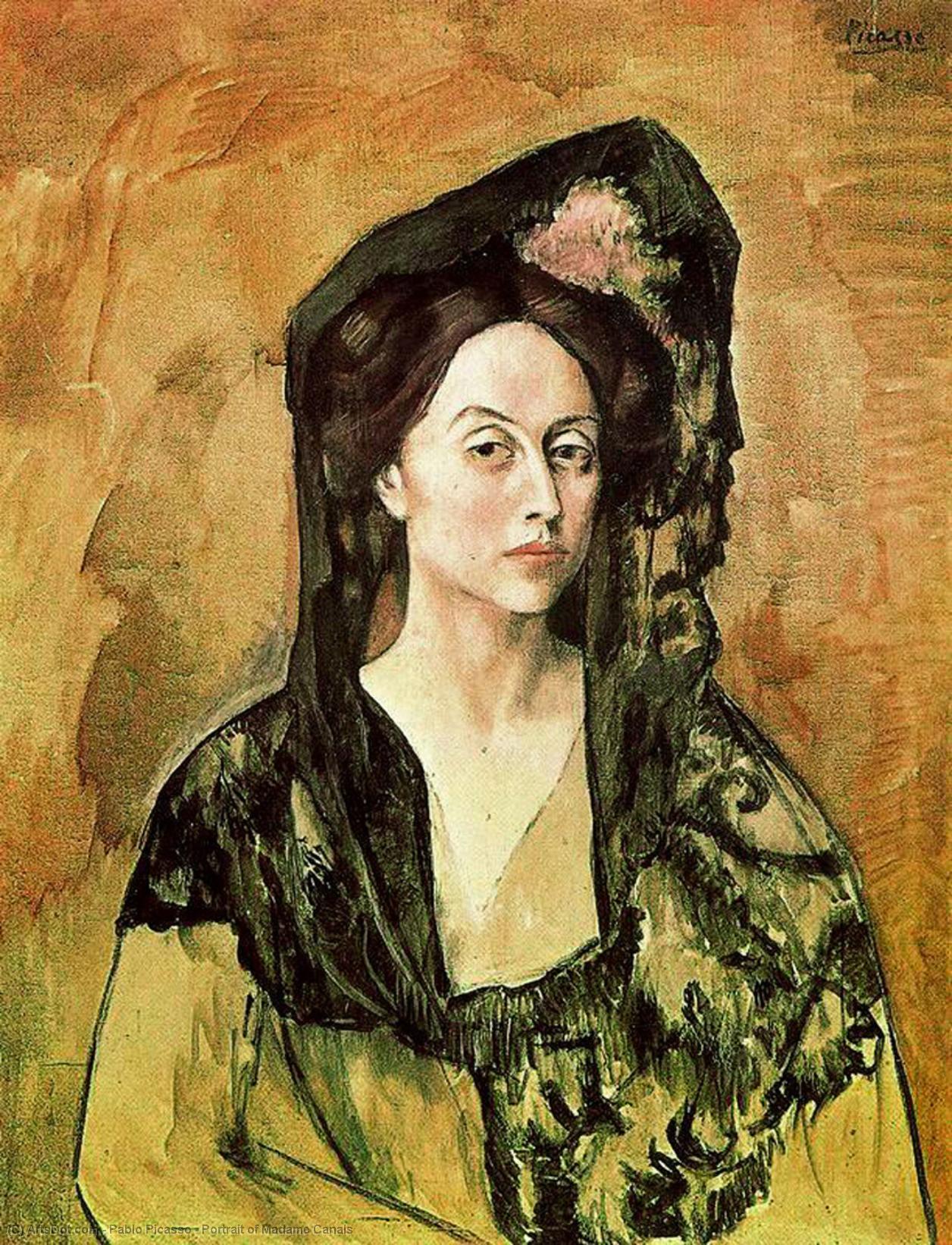 Madame Kanalo Portretas — Pablas Pikasas
