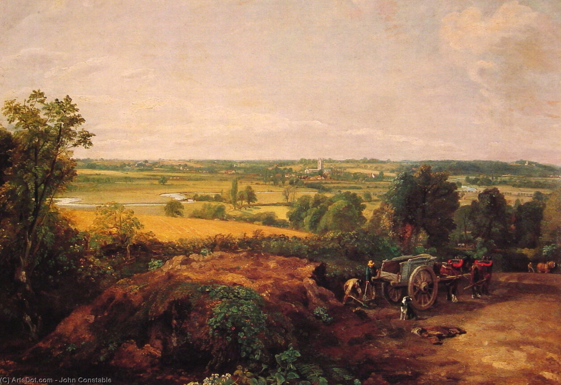 View Of Dedham — John Constable