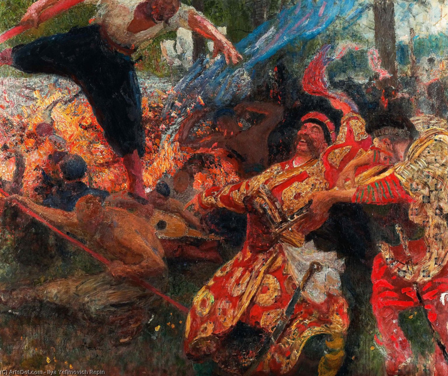 Hopak. — Ilya Efimovič Repin