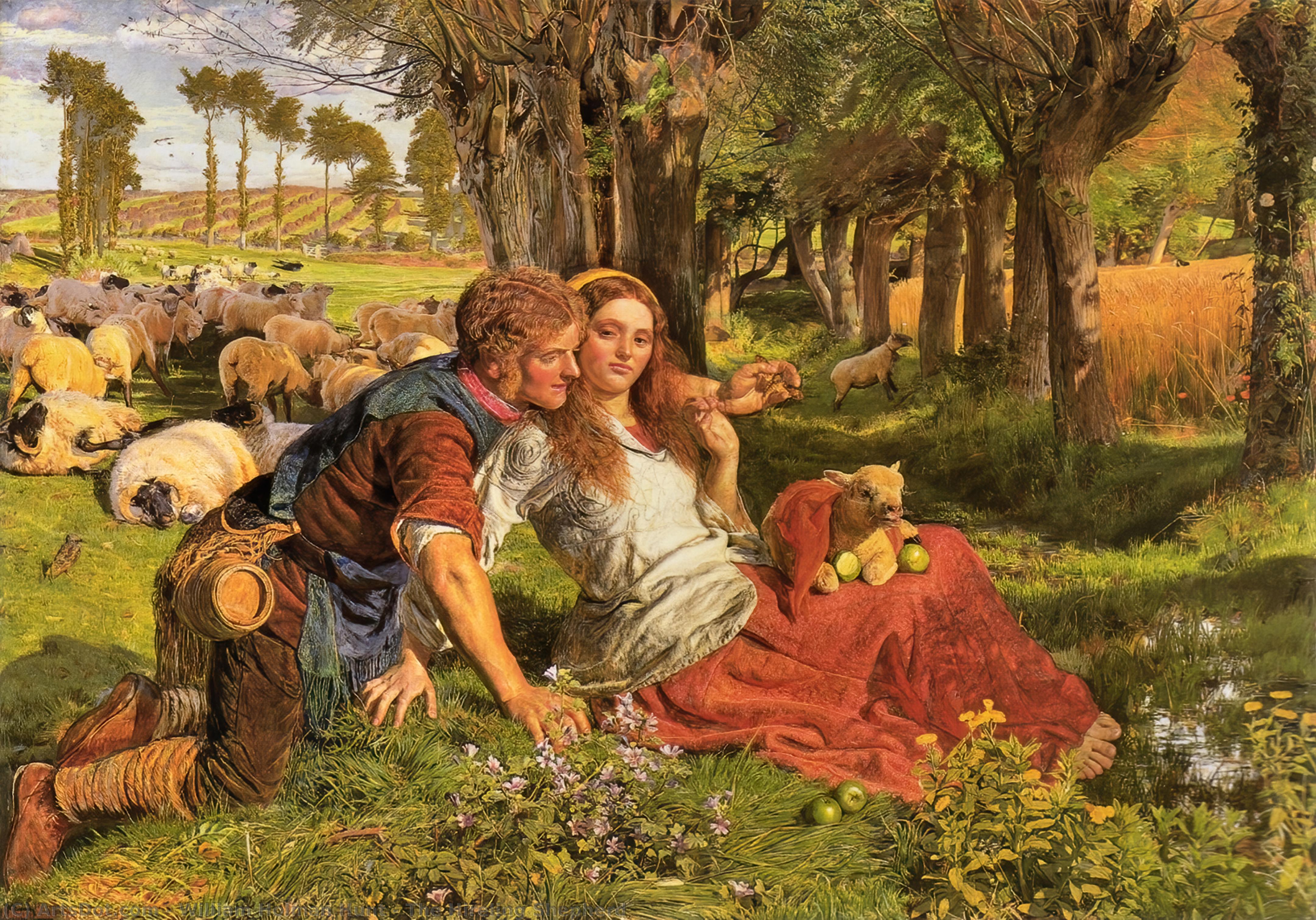 El Pastor Engañado — William Holman Hunt