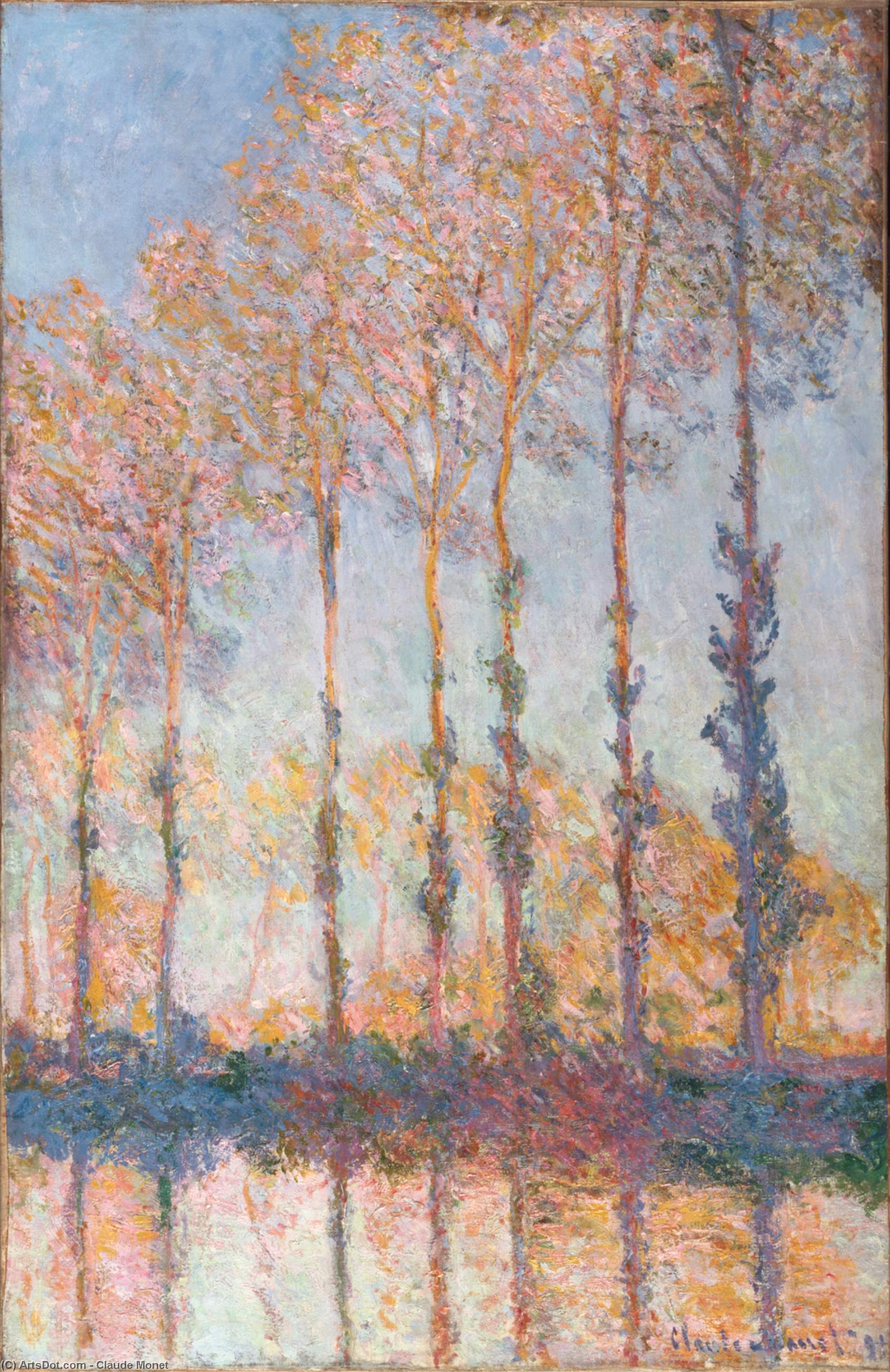 Salici Lungo Il Fiume Epte — Claude Monet