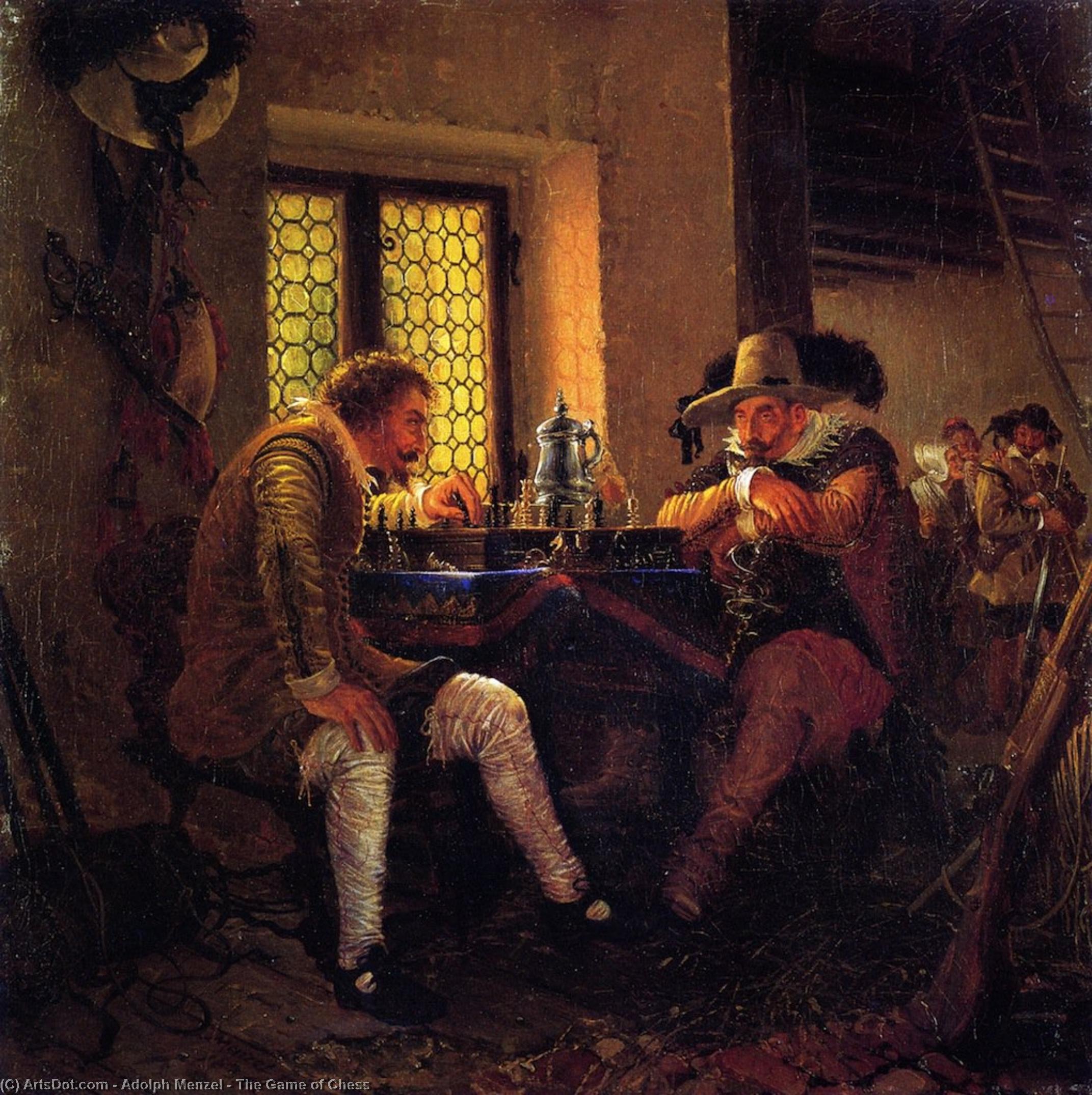 Šachmatų Žaidimas — Adolfas Fon Mencelis