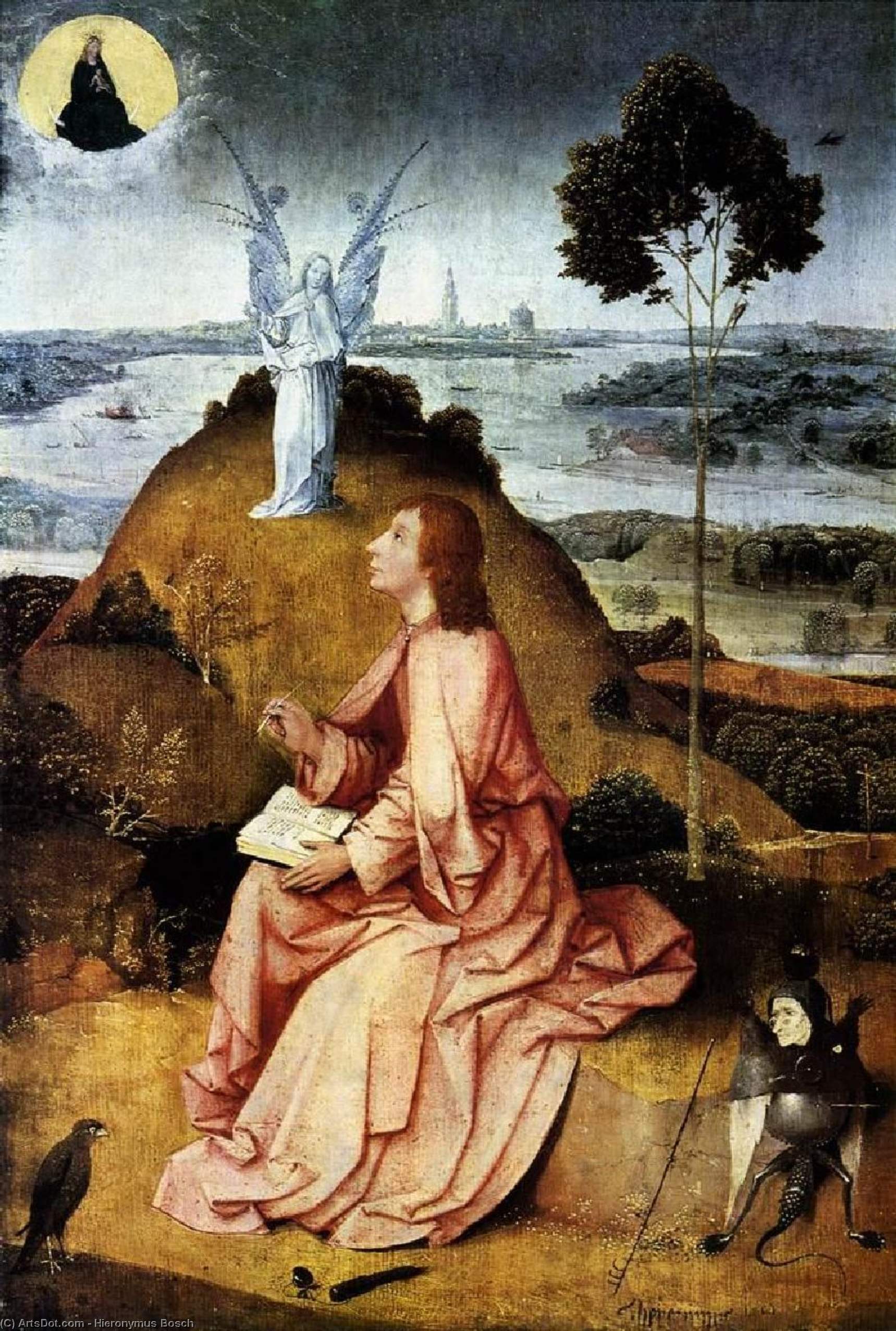Johannes Auf Patmos — Jerónimo Bosch