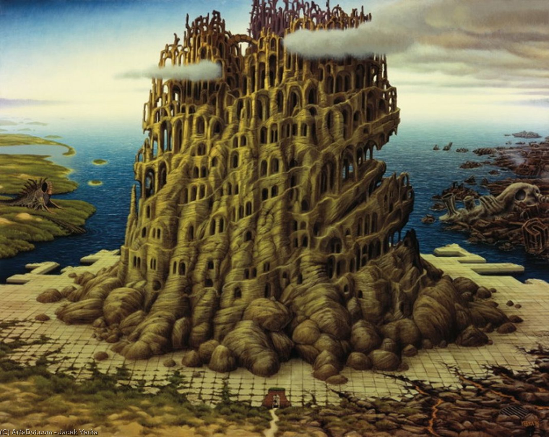Triptych - The Middle Part — Jacek Yerka