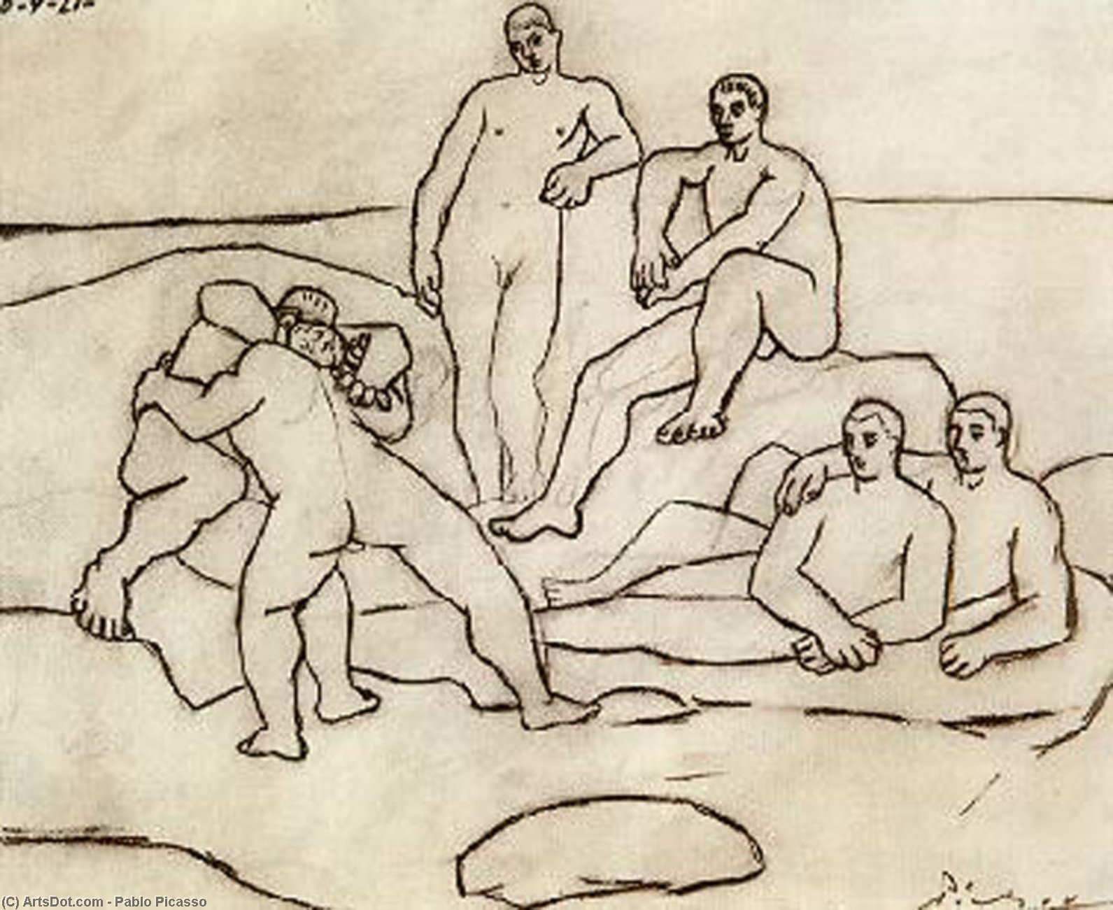 Les Combattants — Pablo Picasso