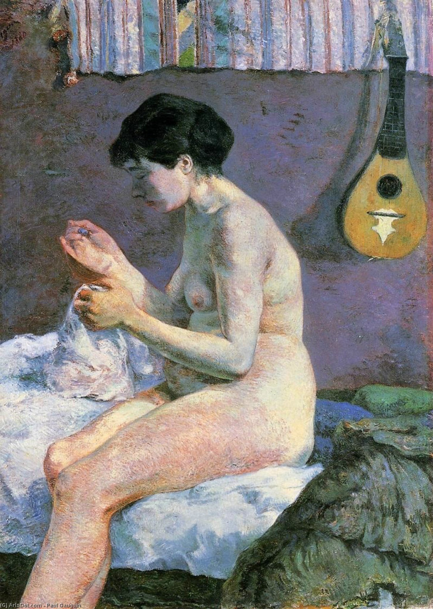Süzen Suzanne - Soyutlama — Eugène Henri Paul Gauguin