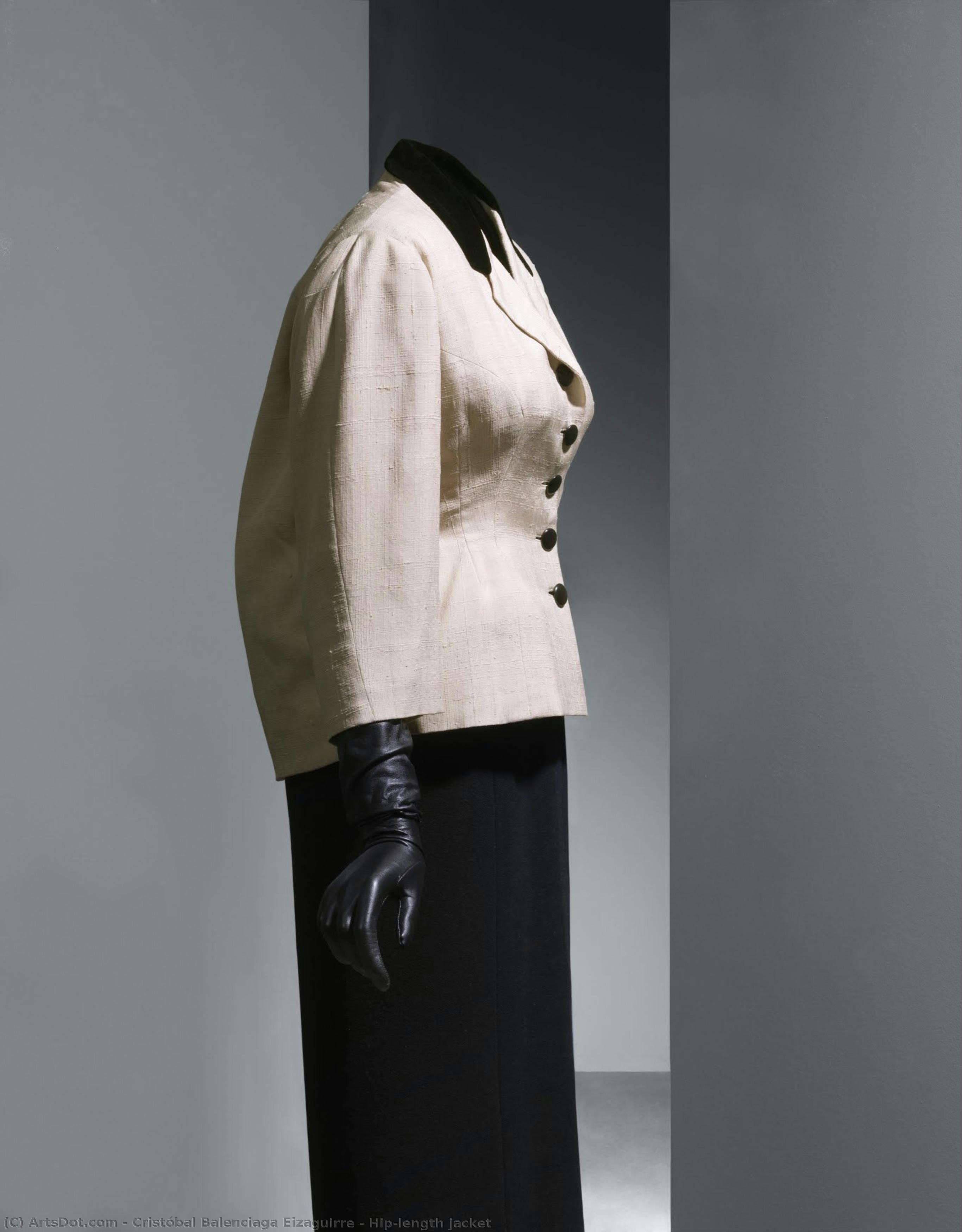 Giacca A Metà Fianco — Cristóbal Balenciaga Eizaguirre
