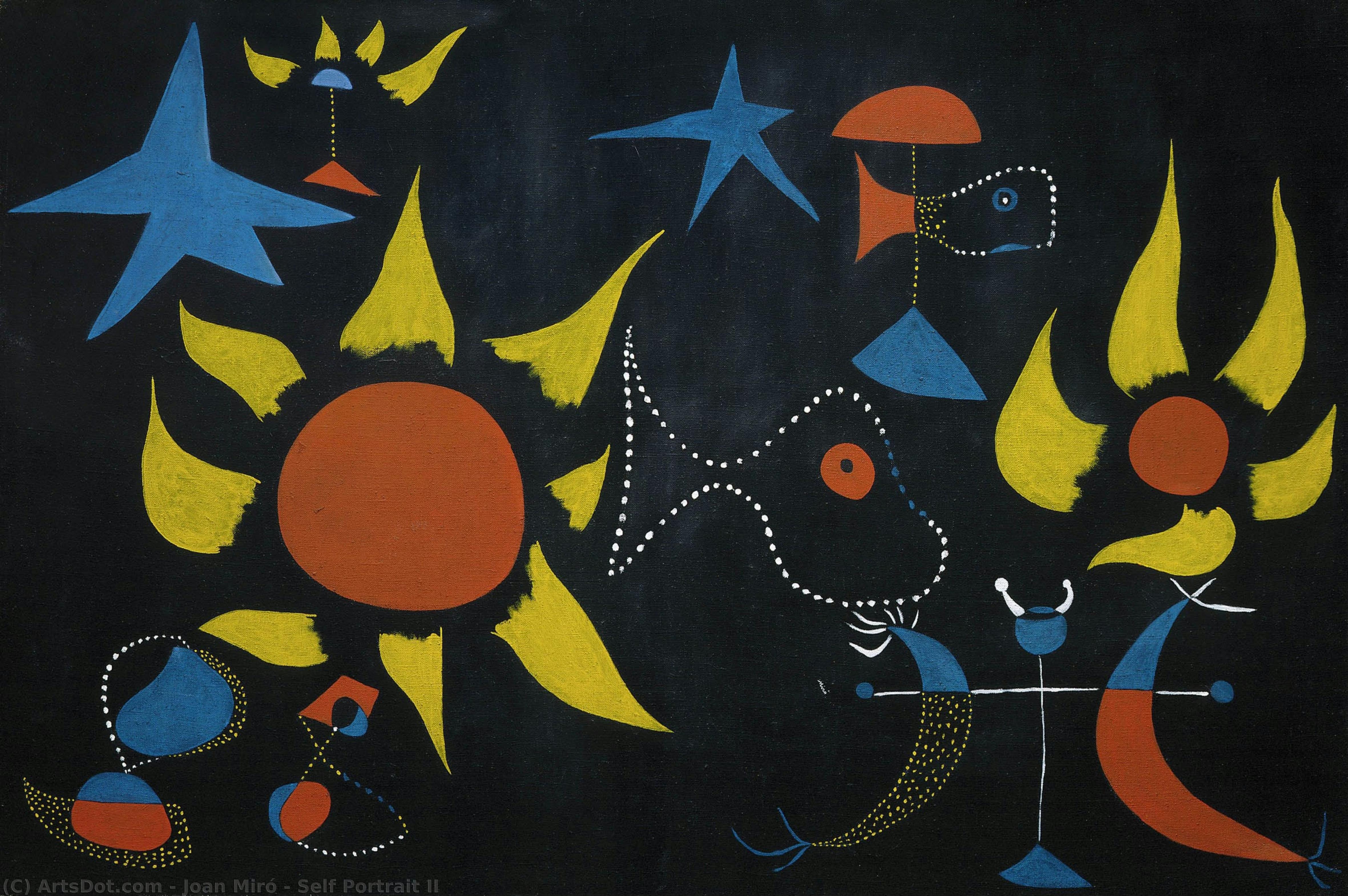 Autoportrait Ii — Joan Miró