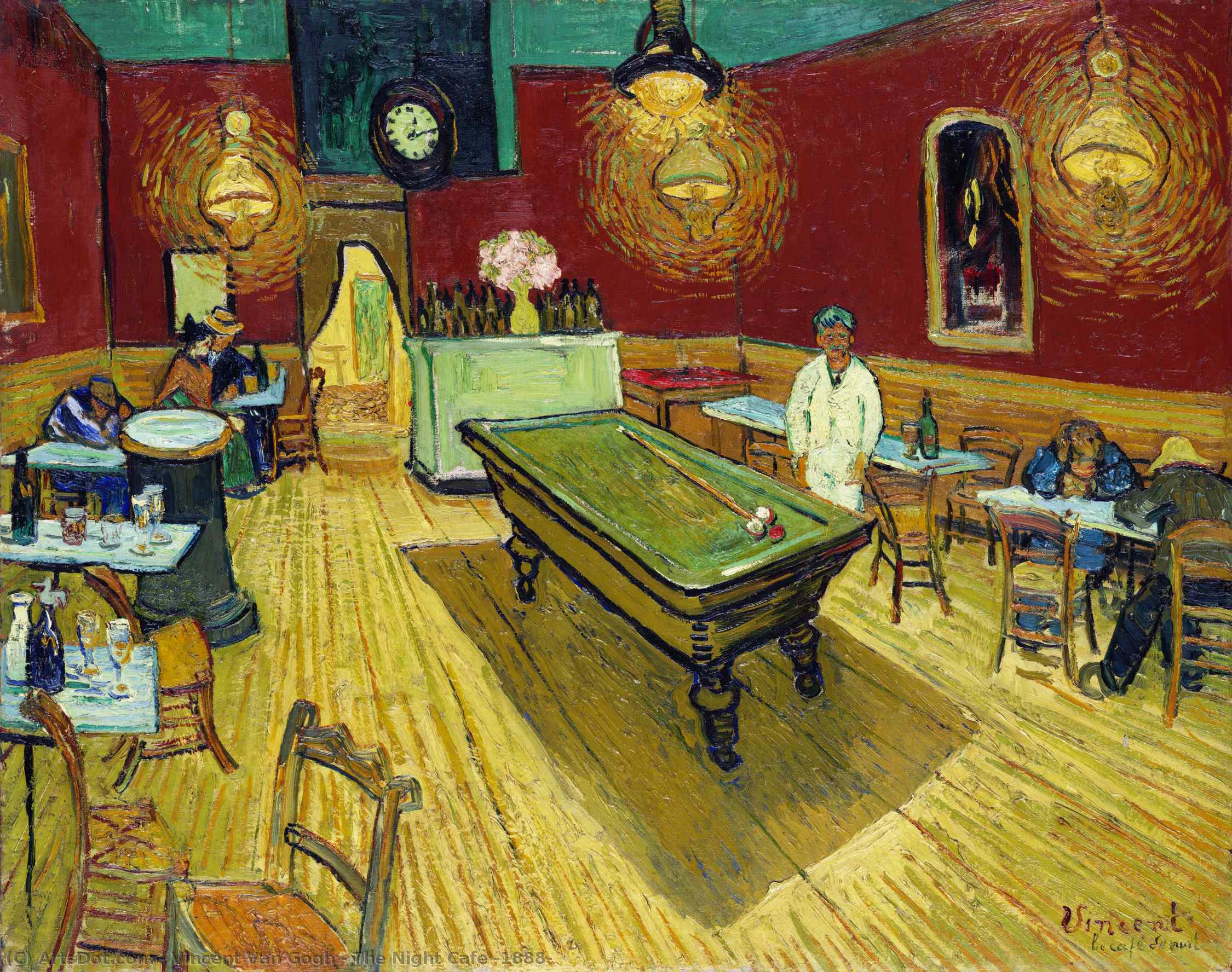 La Caffettiera Notturna — Vincent Willem Van Gogh
