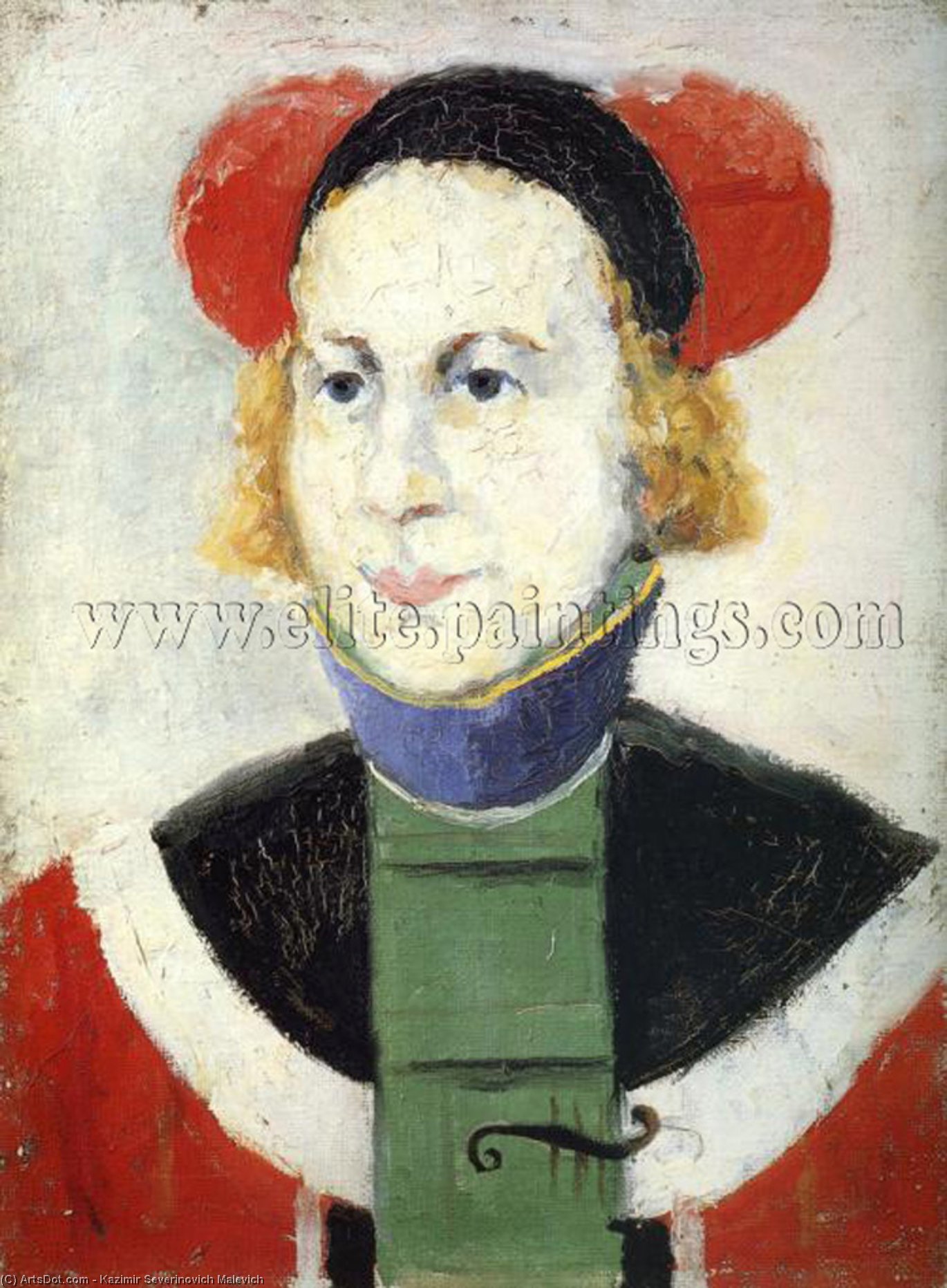 Portrait — Kasimir Sewerinowitsch Malewitsch