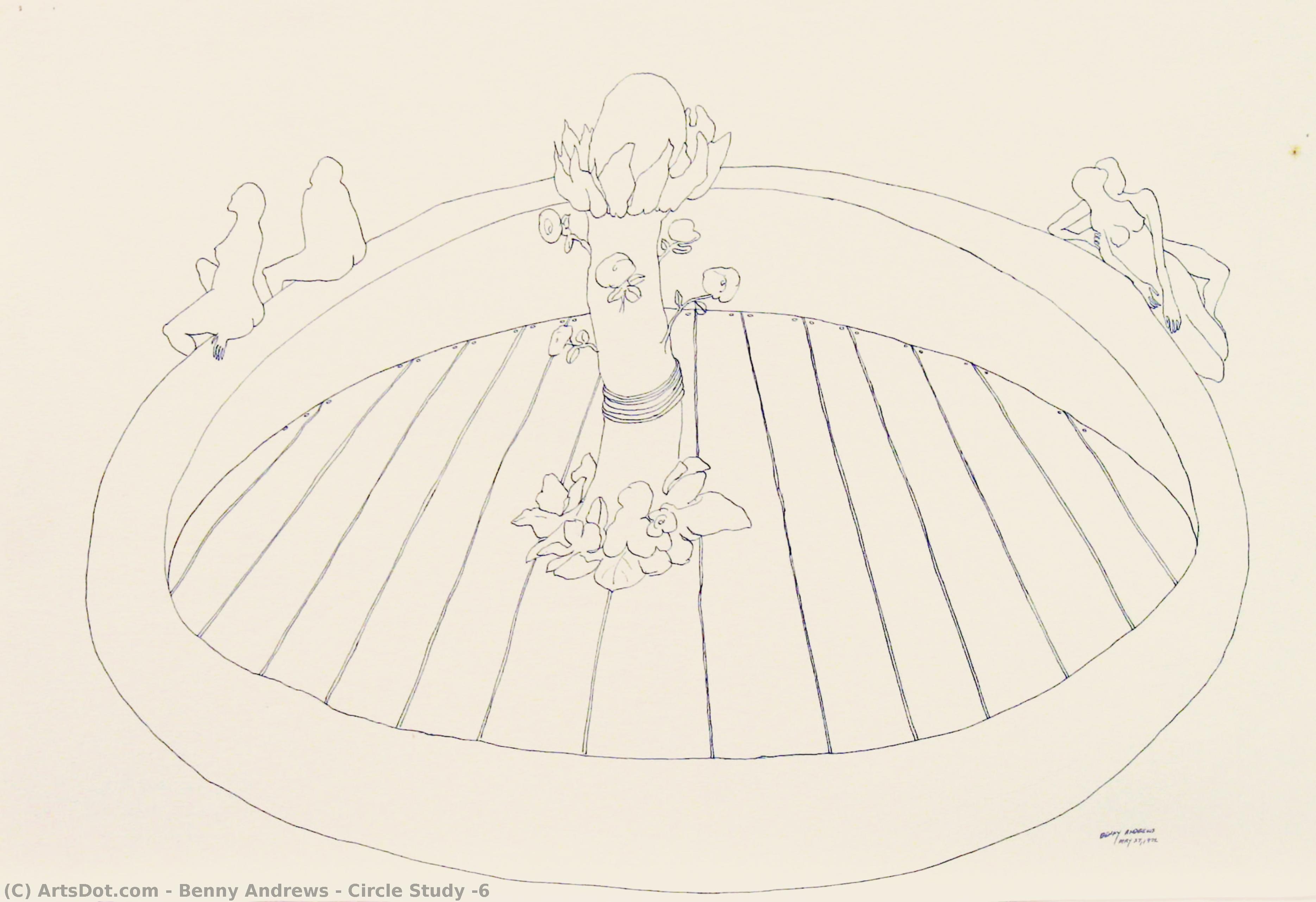 Circle Study #6 — Benny Andrews