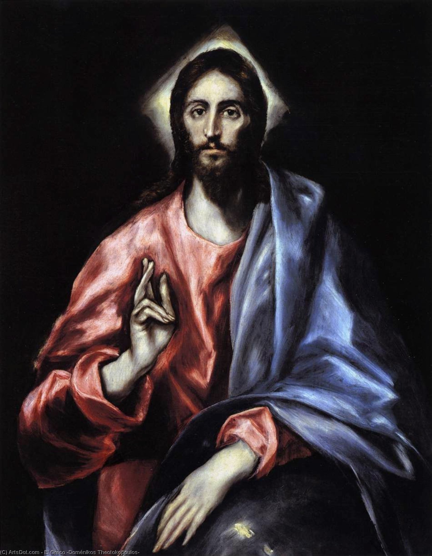 Cristo Salvatore — El Greco