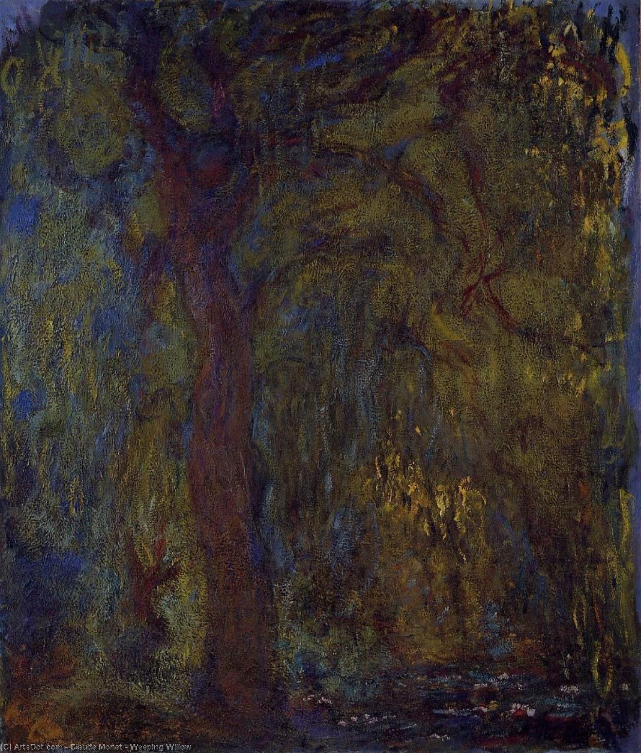 Výběžný Vrbolistý Strom — Claude Monet