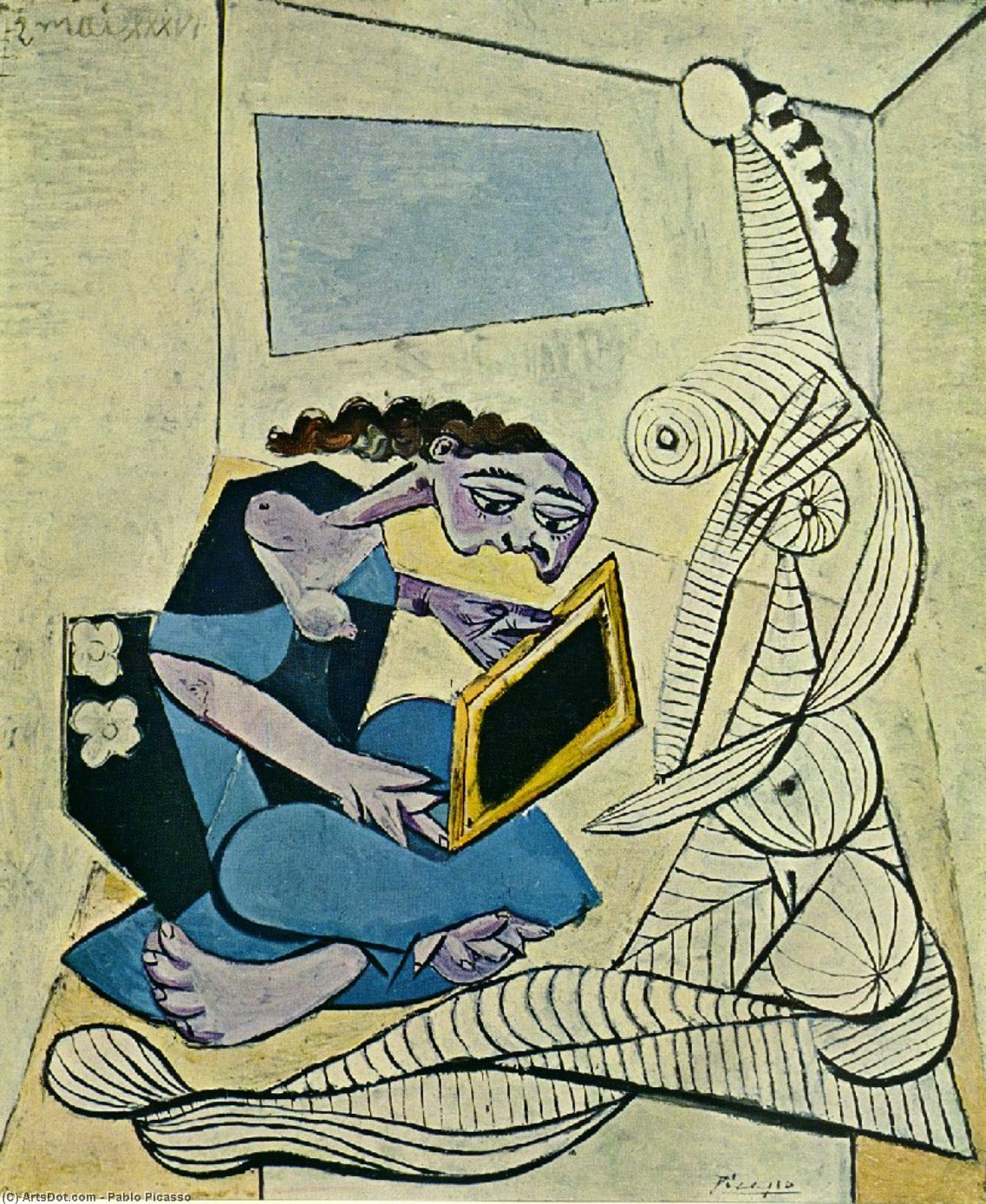 İçerideki Kadın — Pablo Picasso