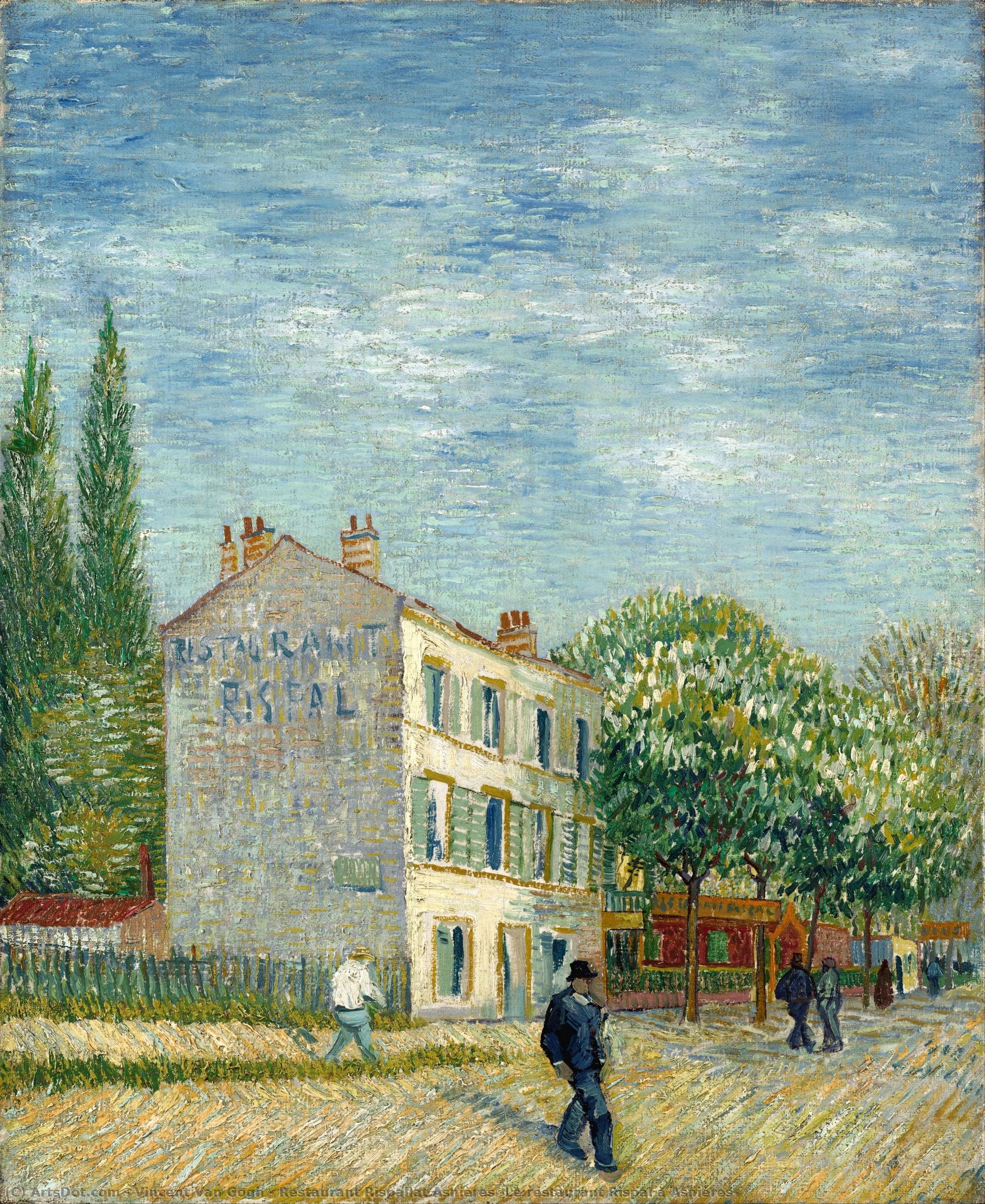 Restaurant Rispal À Asnières (le Restaurant Rispal À Asnières) — Vincent Van Gogh