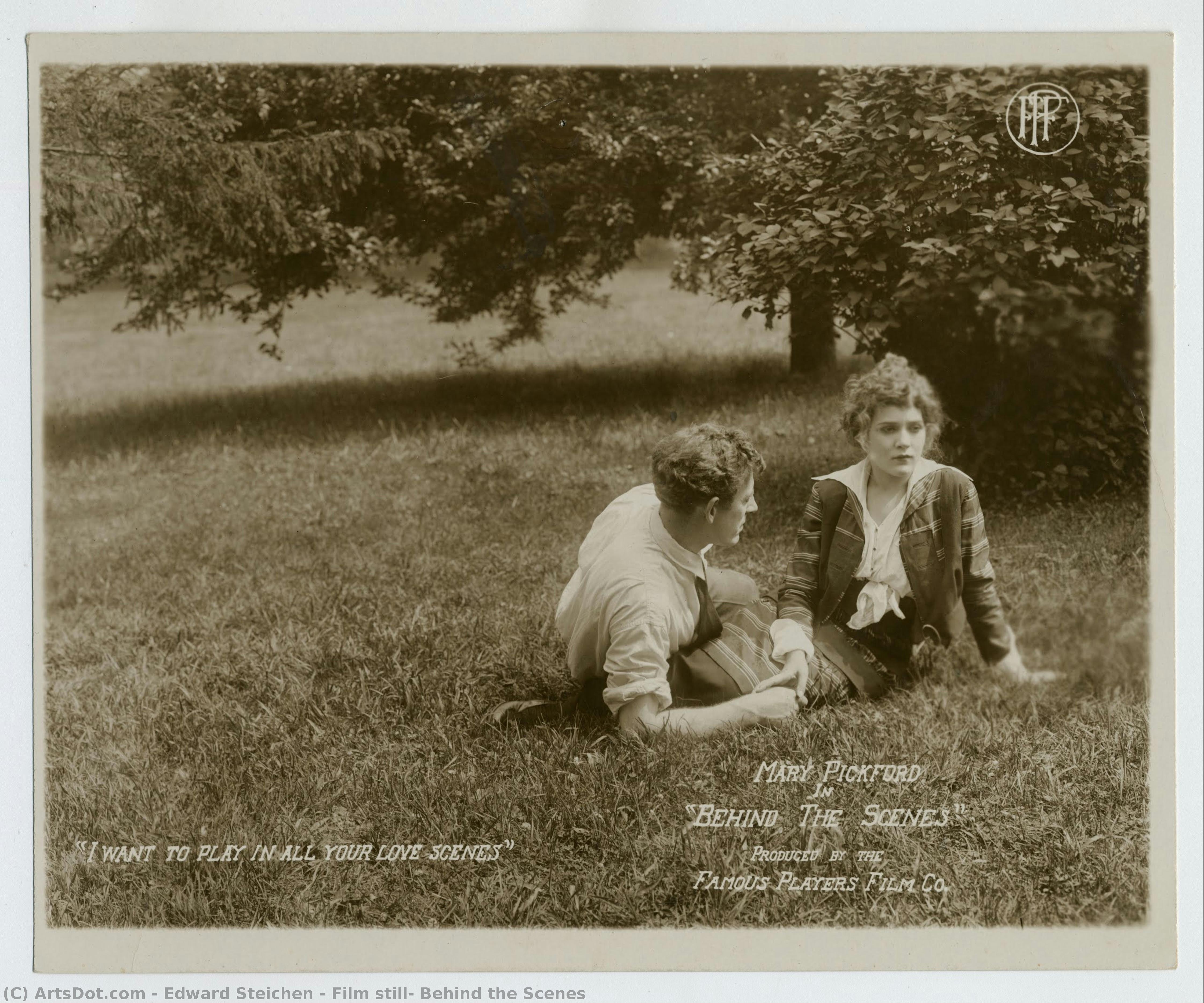 Film Still, Behind The Scenes — Edward Steichen