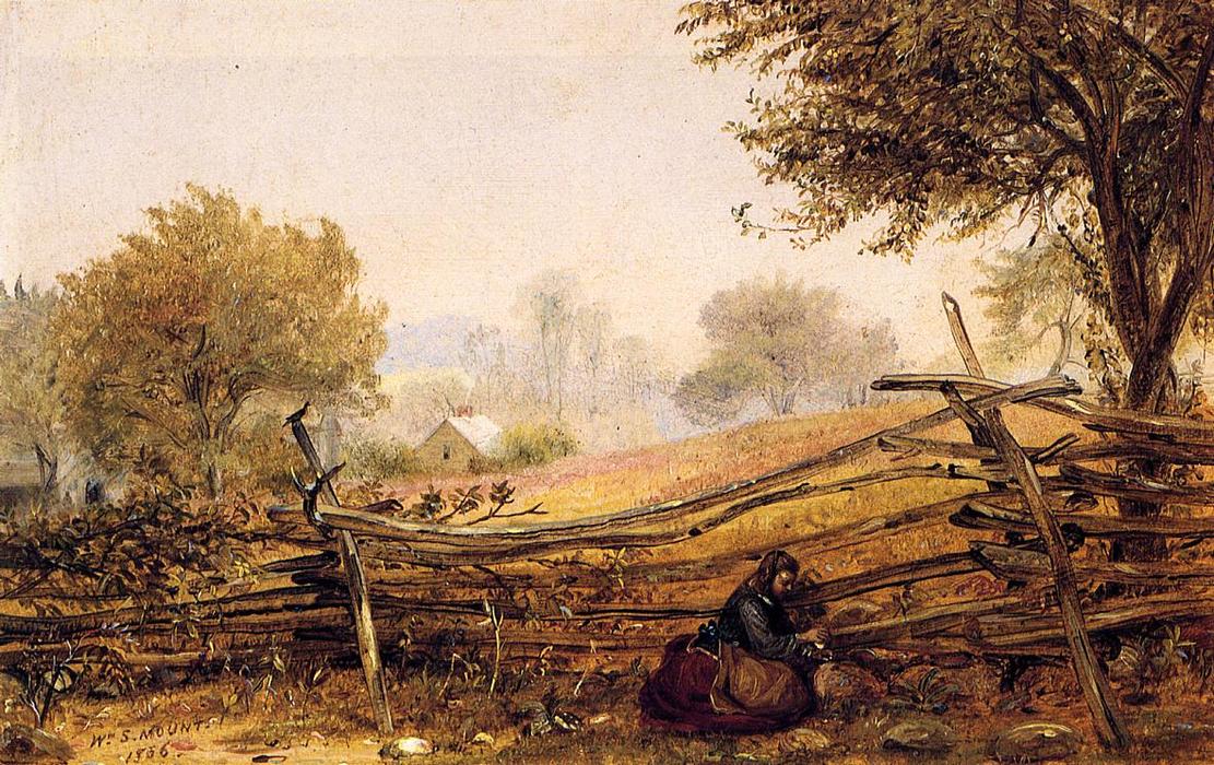 Cracking Nuts — William Sidney Mount