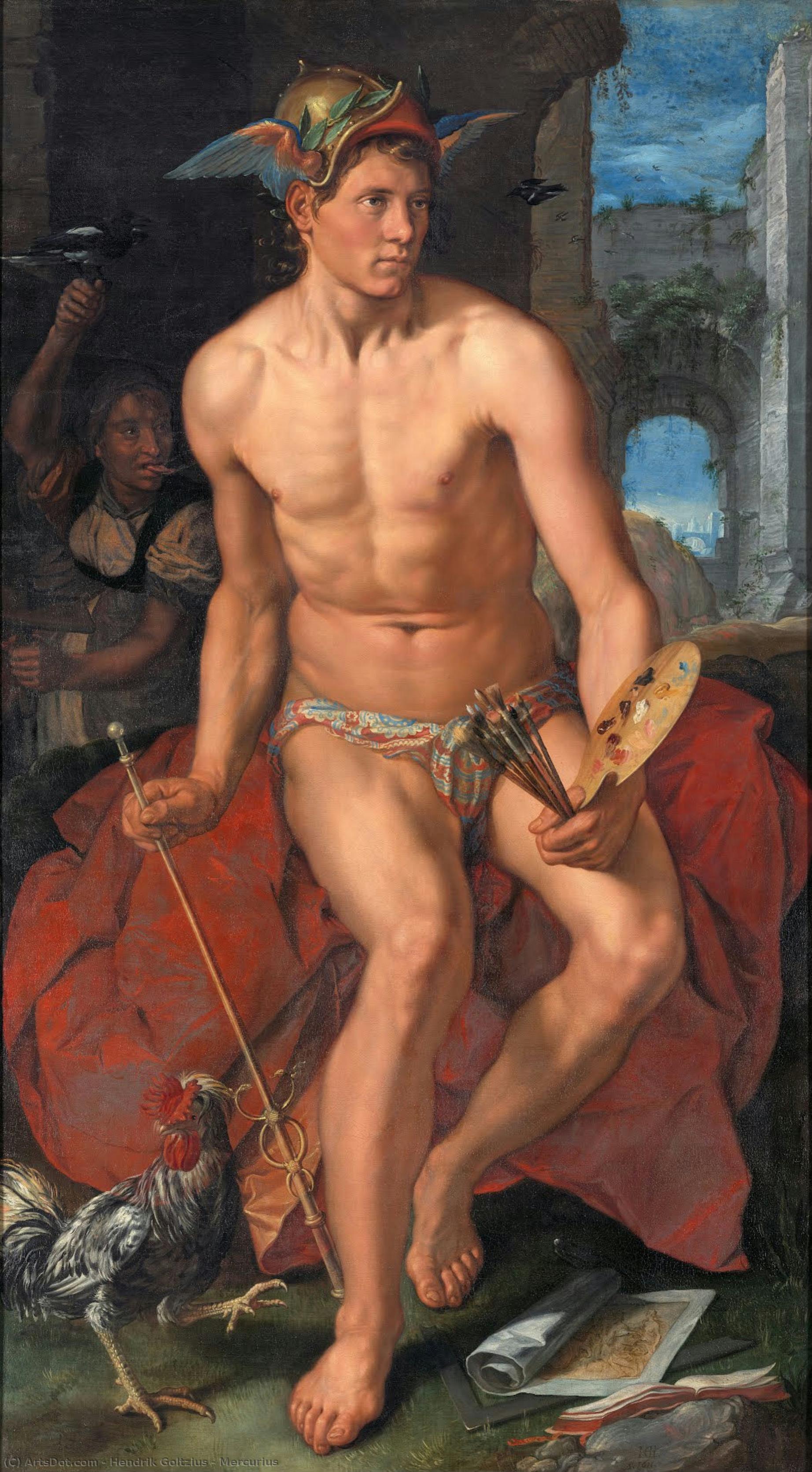 Mercurius — Hendrik Goltzius