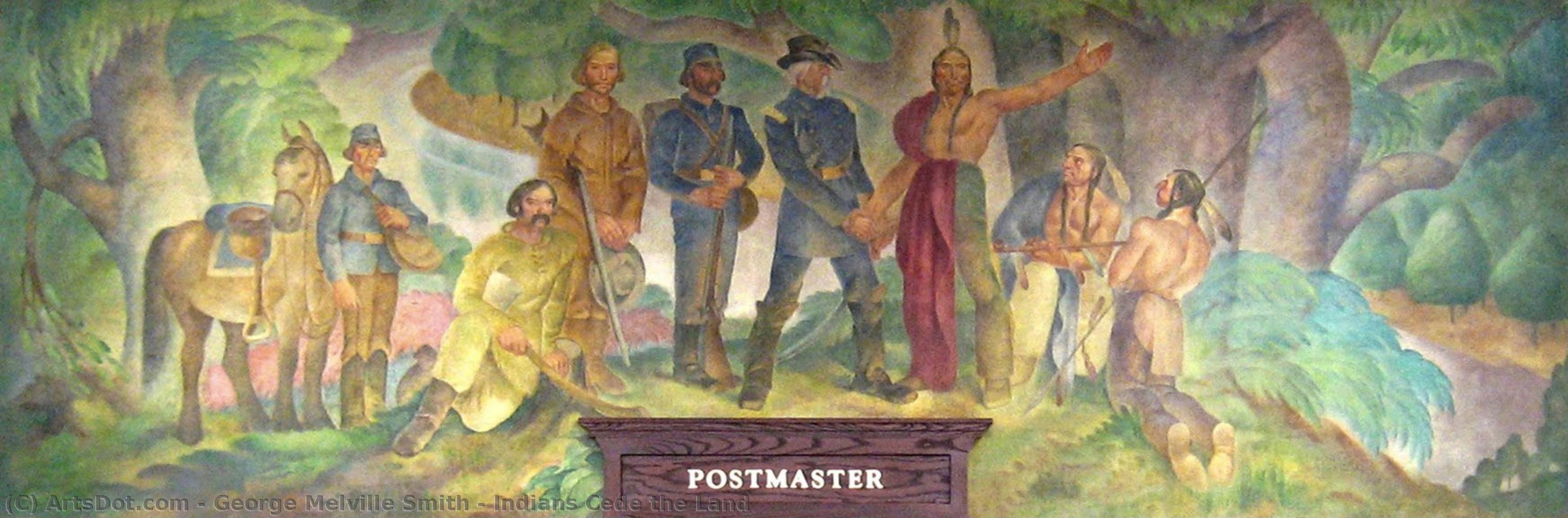Indikai Žemės Atsidavimas — George Melville Smith