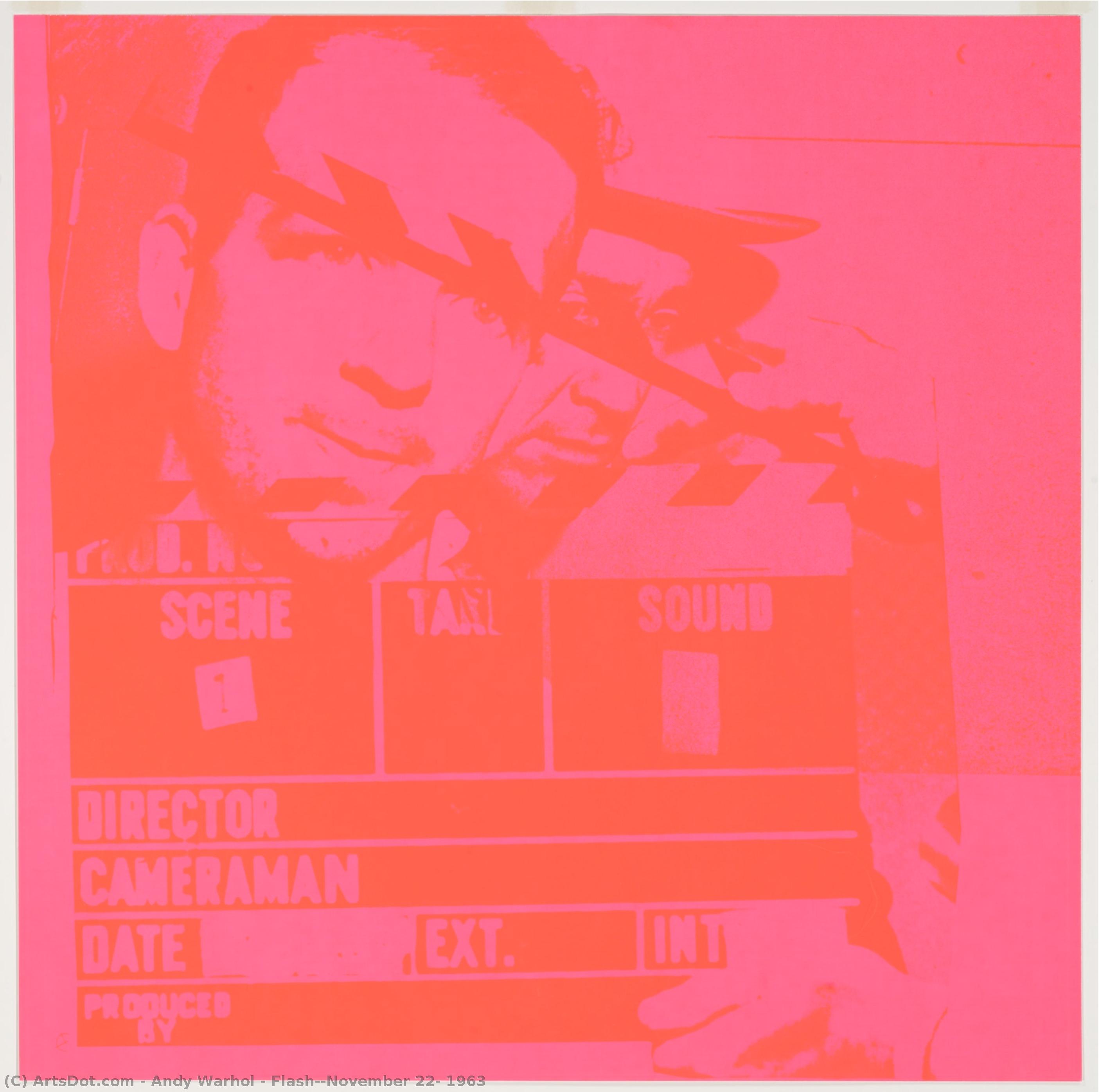 Flash--kasım 22, 1963 — Andy Warhol
