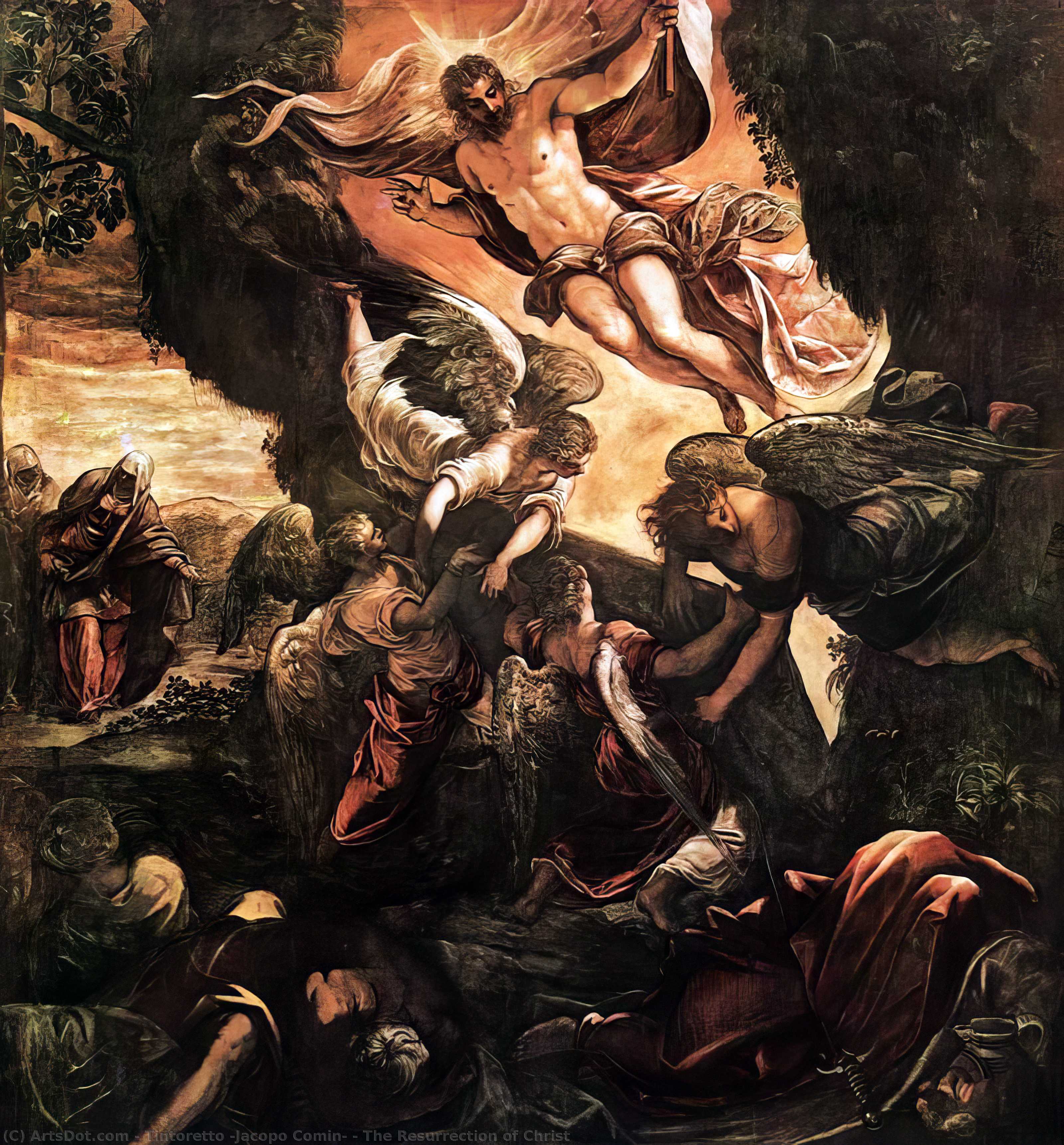 Kristus Ressurktion — Tintoretto