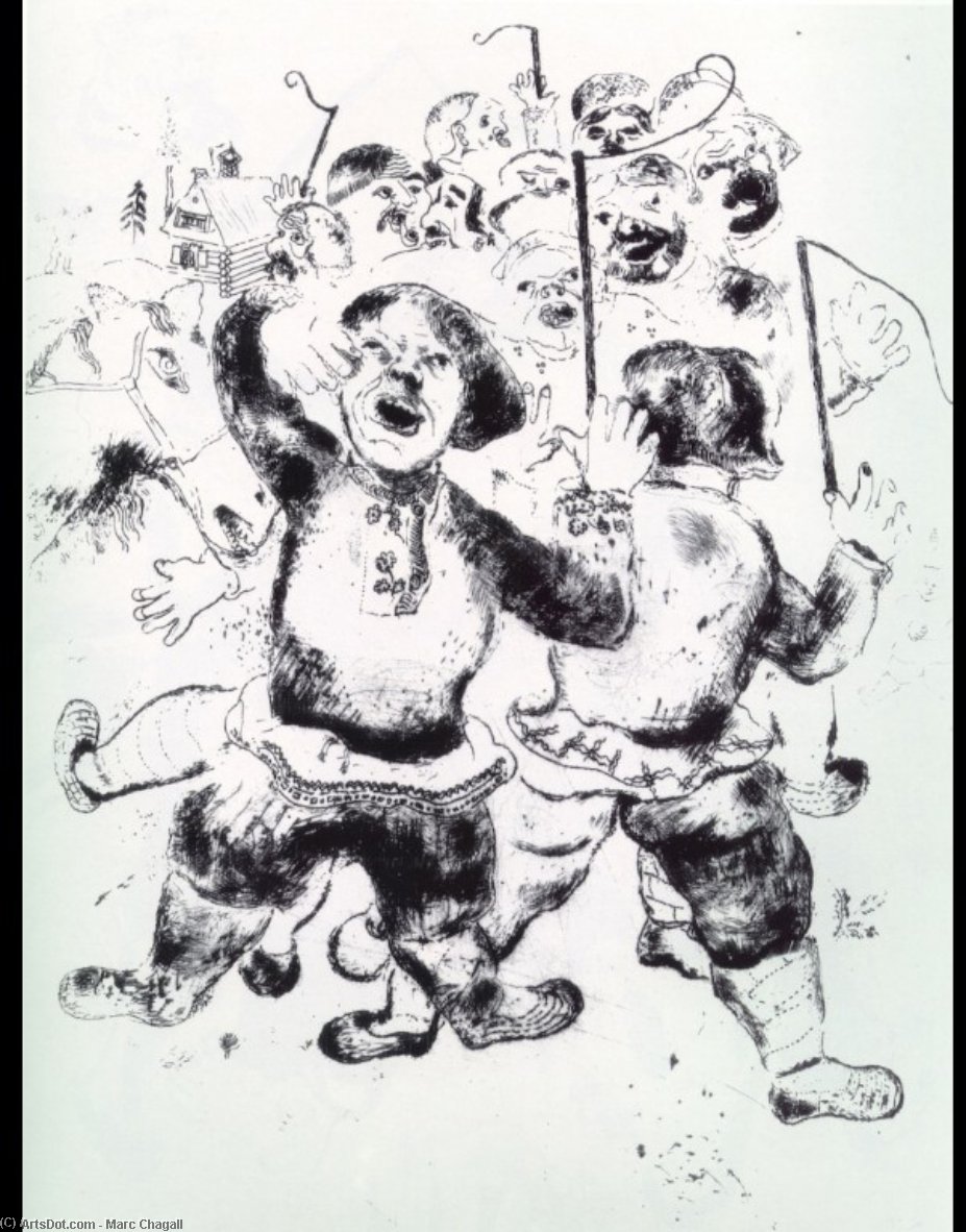 Raduno Dei Contadini — Marc Chagall