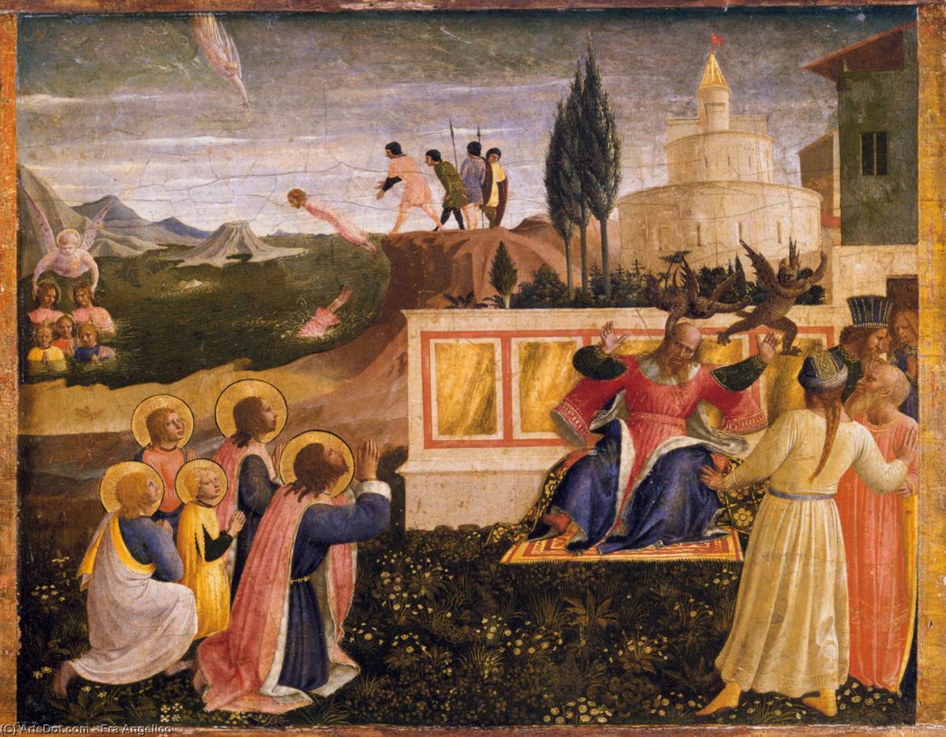 Saint Cosmas Y Saint Damian Salvaged — Fra Angelico