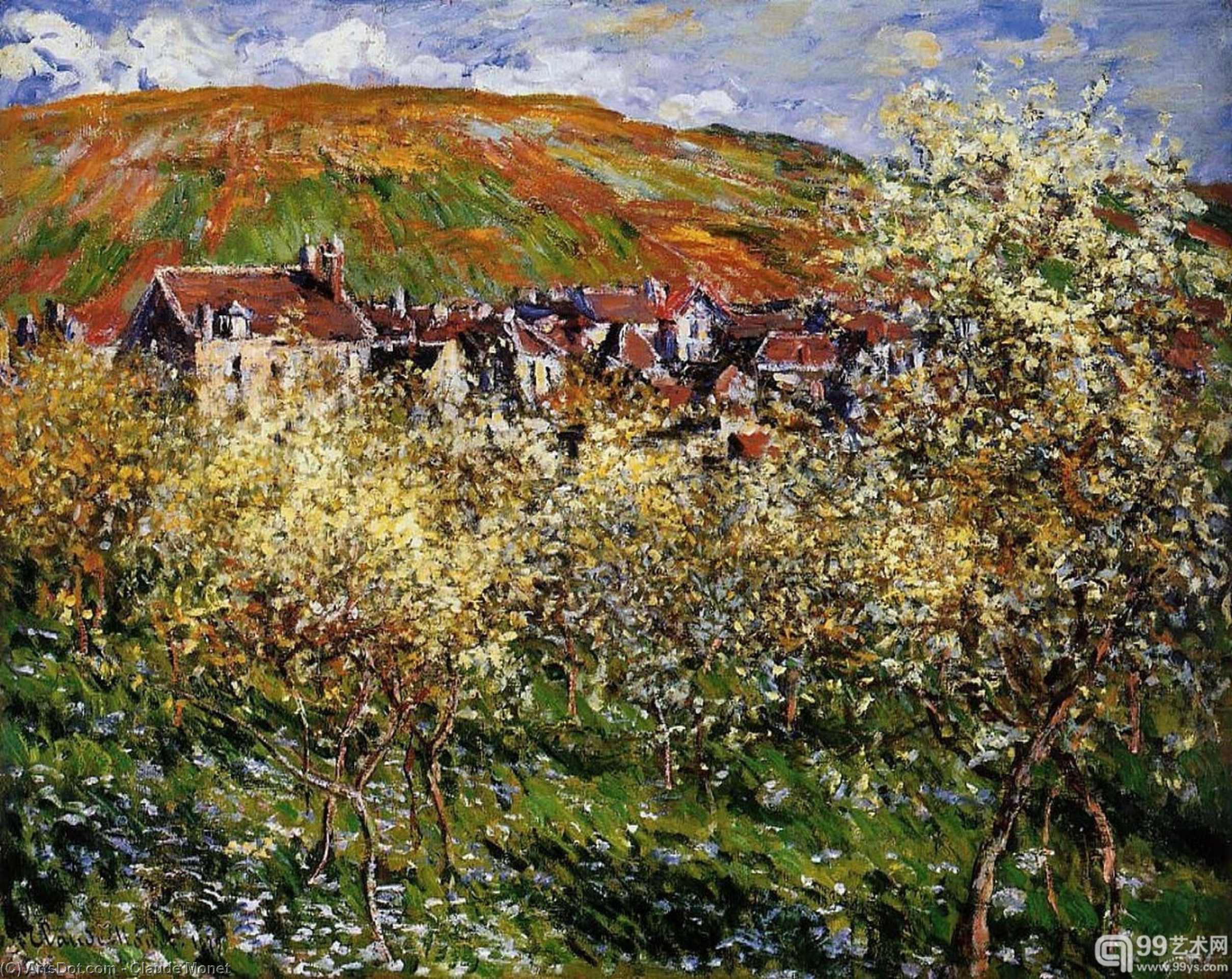 Tigli In Fiore A Vétheuil — Claude Monet
