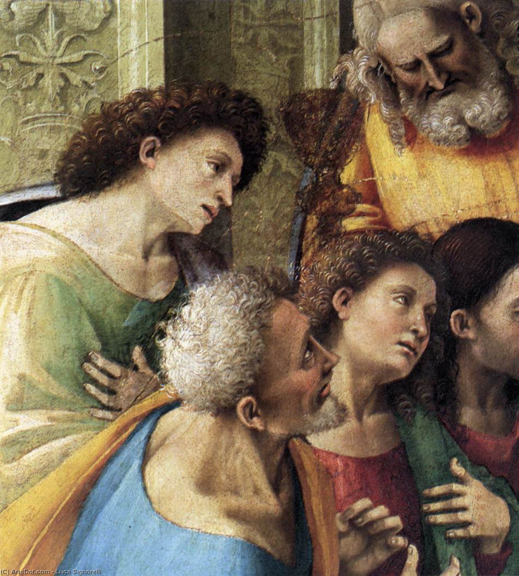Communion Of The Apostles (detail) — Luca Signorelli