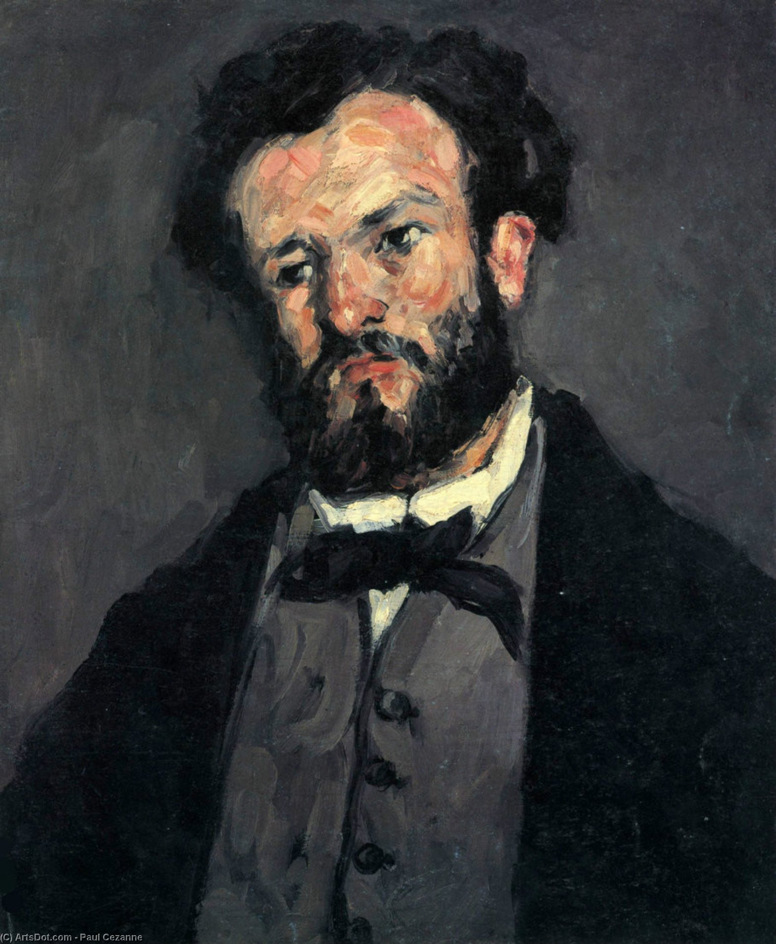 Portrait Of Anthony Valabregue — Paul Cézanne